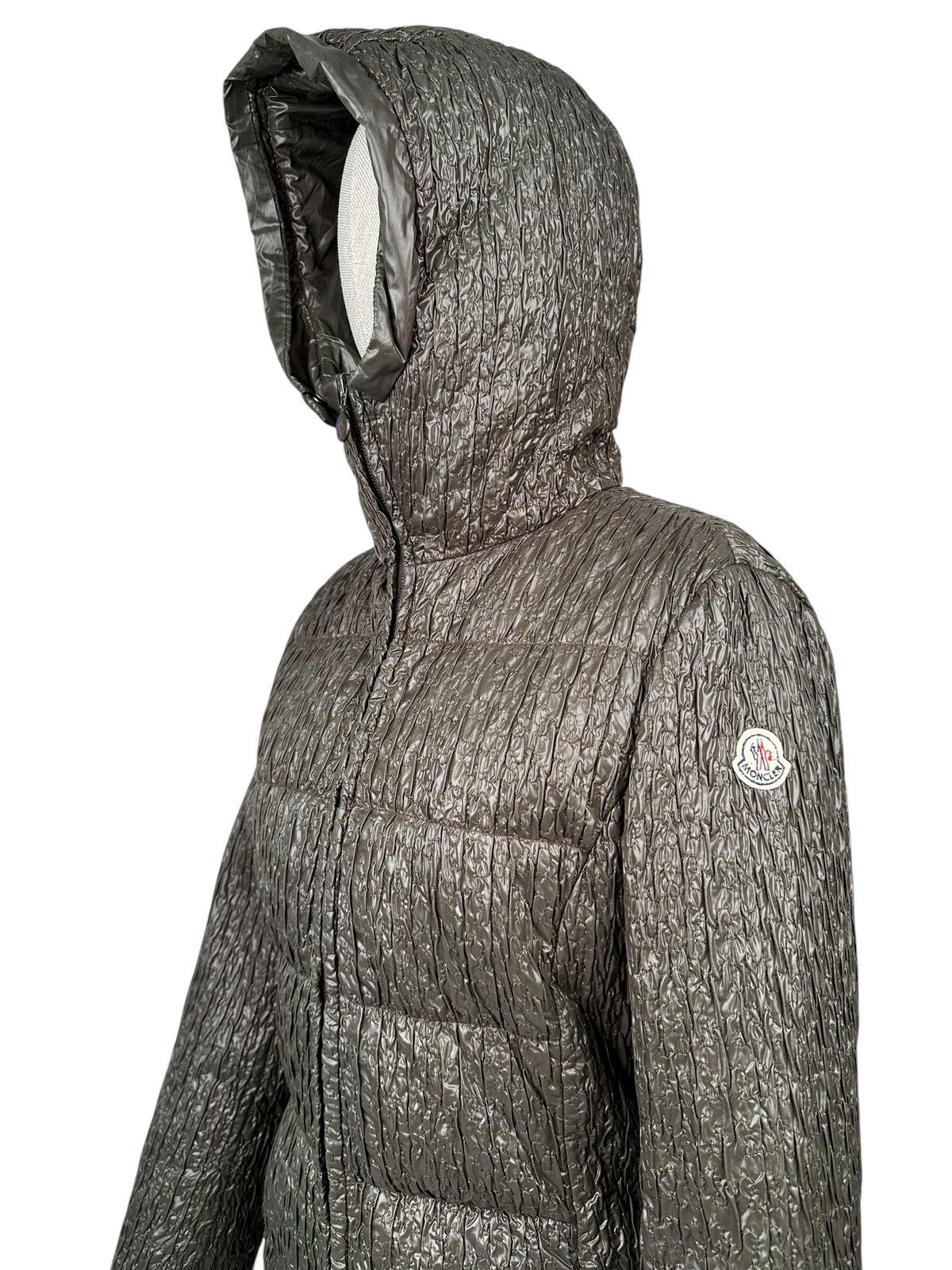 Moncler Vintage MONCLER Pleated Wrinkle Down Jackets Women’s Size 4 Size M / US 6-8 / IT 42-44 - 5 Thumbnail