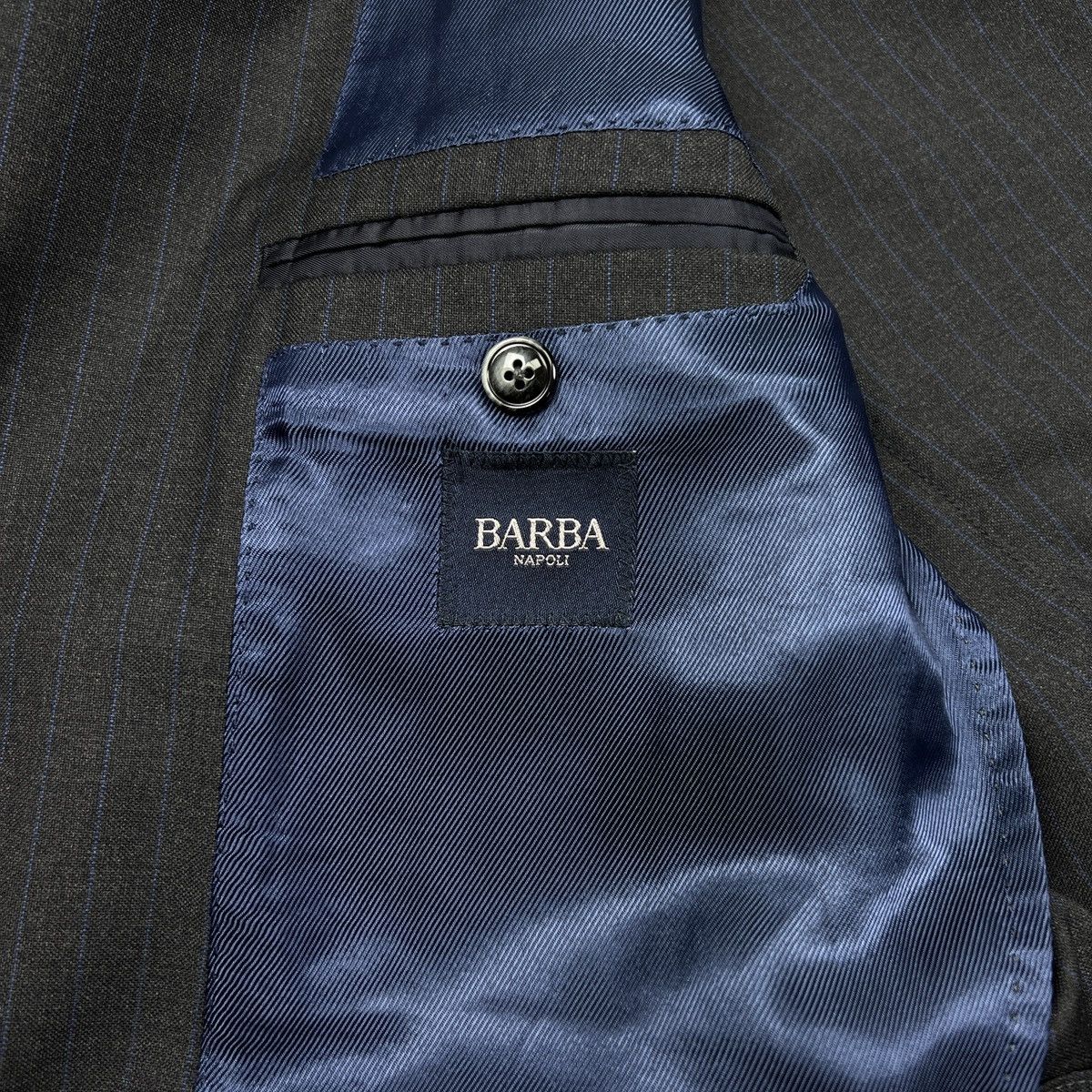 Barba Napoli Blazer Barba Napoli Men's Size 52S - 8 Thumbnail