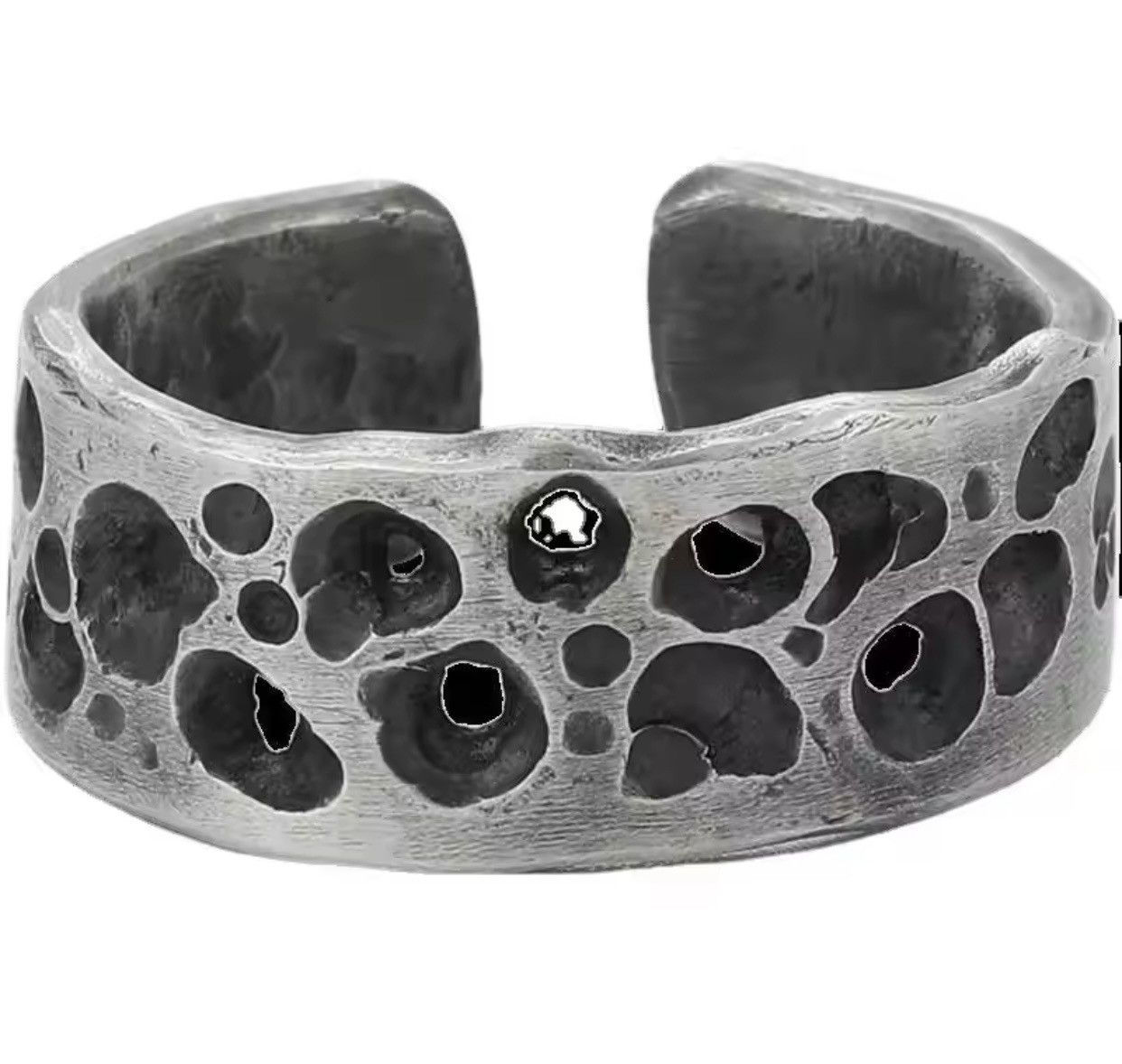 Jewelry × Vintage Vintage Scar Design Ring Men Jewelry Open Size Size ONE SIZE - 1 Thumbnail