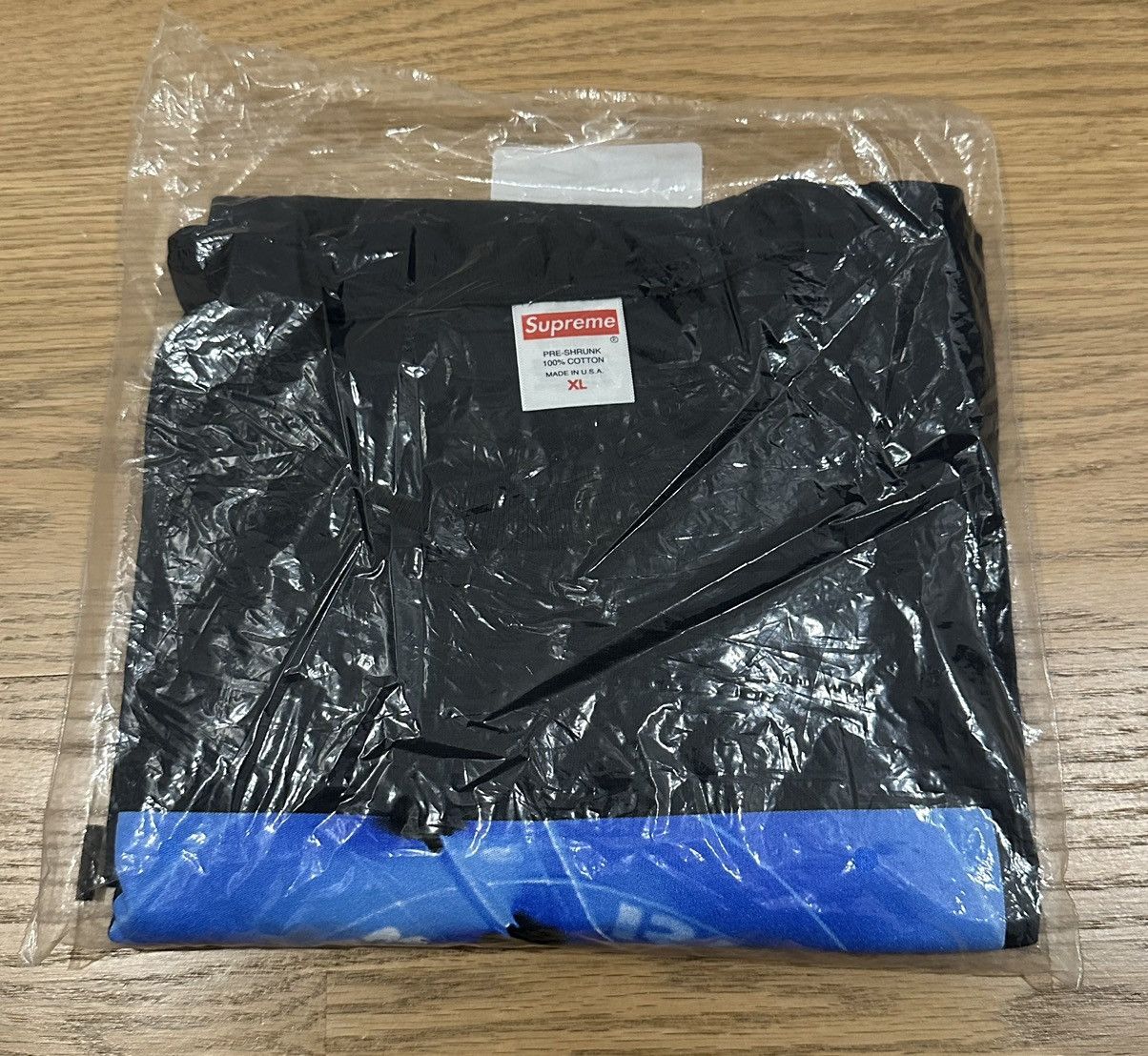 Supreme Supreme Tunnel Tee Navy Size US XL / EU 56 / 4 - 2 Thumbnail