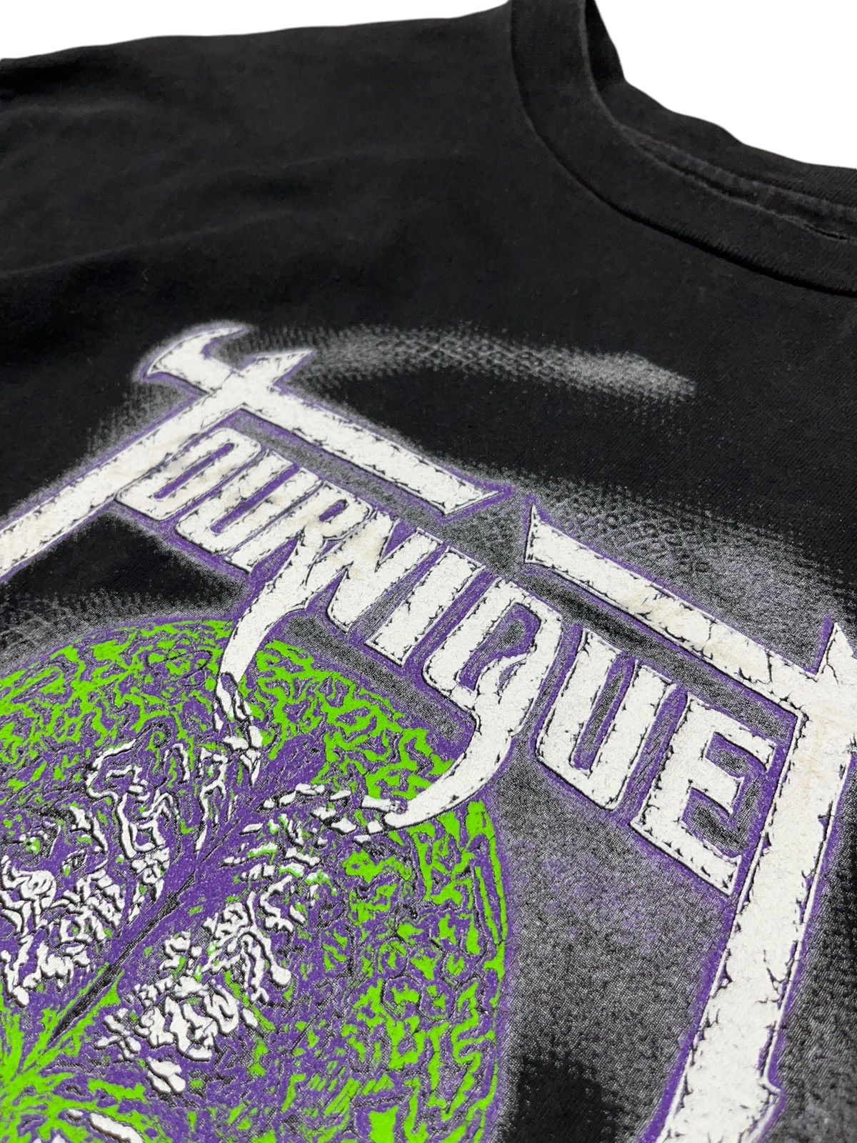 Band Tees × Vintage Vintage 1991 Tourniquet Psycho Christian Metal Band T-shirt Size US XL / EU 56 / 4 - 6 Thumbnail