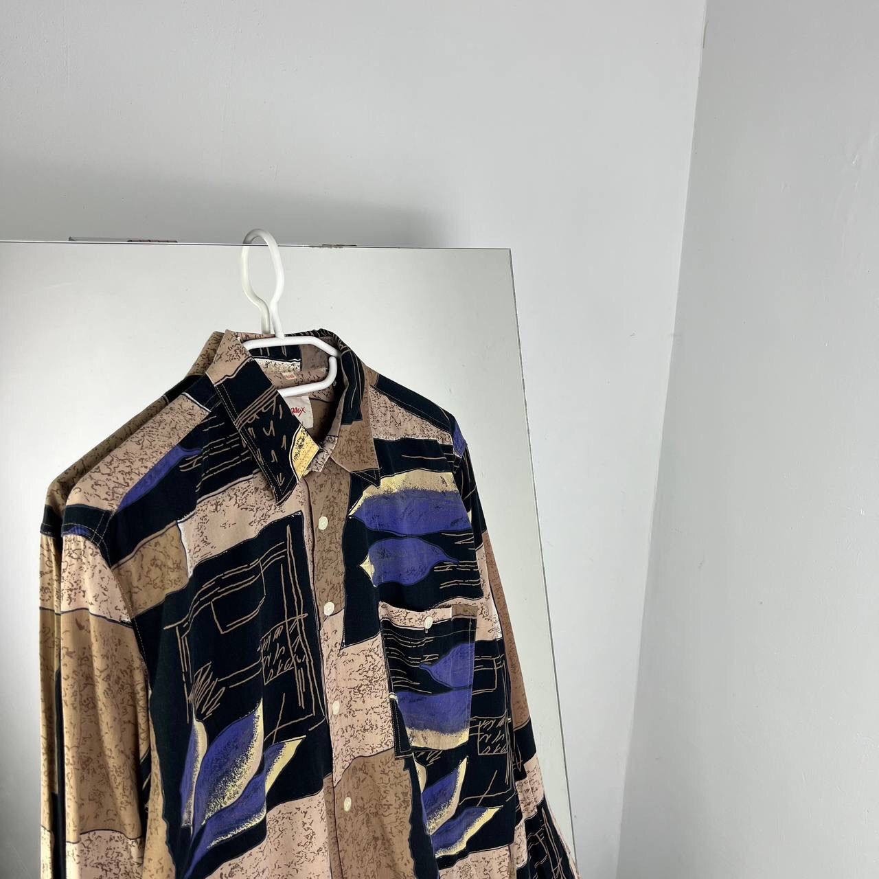 Vintage Crazy Shirt Button Up Very Rare Christian Dior Style 90s Size US M / EU 48-50 / 2 - 2 Thumbnail
