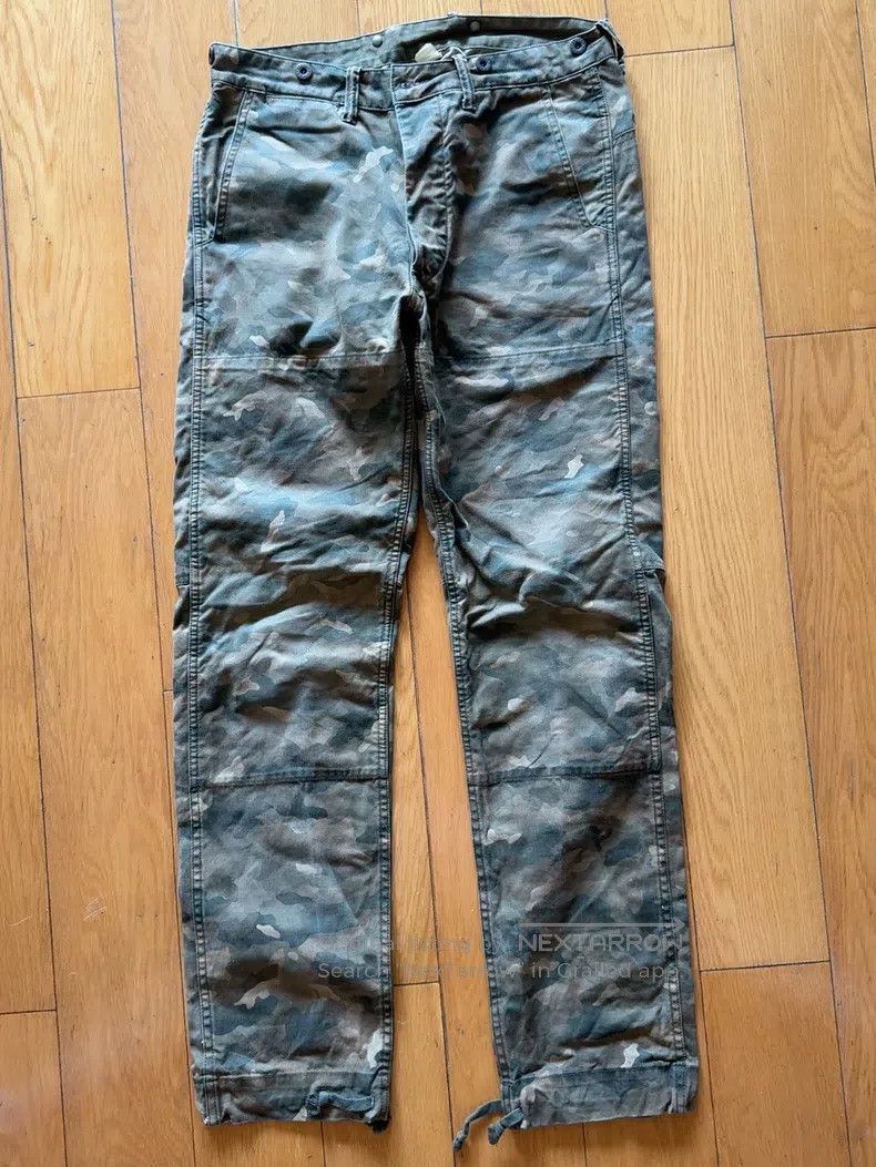 RRL Ralph Lauren RRL Ralph Lauren Thick camouflage pants Size US 32 / EU 48 - 1 Thumbnail