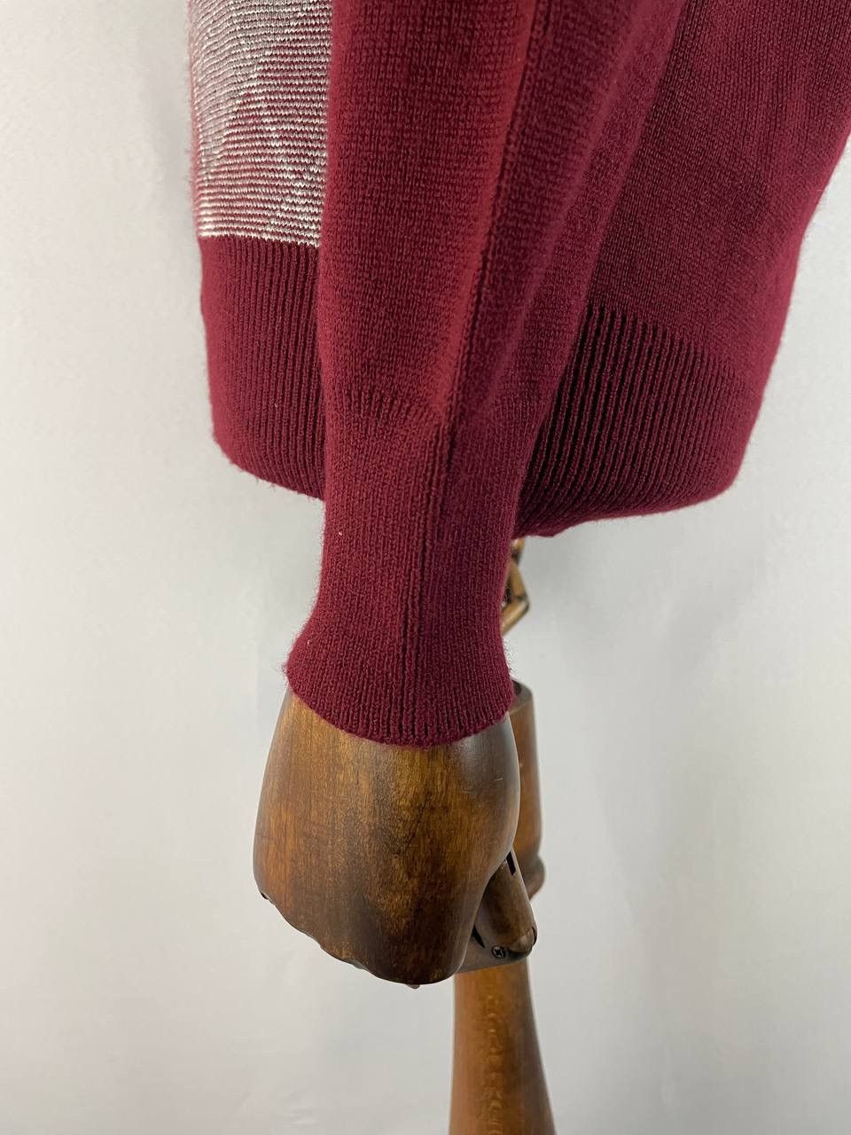 Comme des Garcons SHIRT × Fred Perry Comme des Garcons SHIRT x Fred Perry Red Sweater Cardigan Size US L / EU 52-54 / 3 - 8 Thumbnail