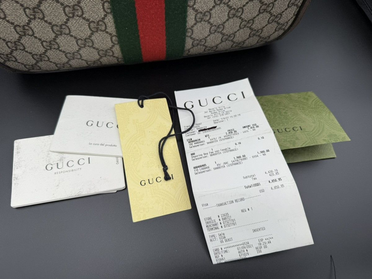 Gucci Gucci Ophidia monogram backpack Size ONE SIZE - 12 Thumbnail