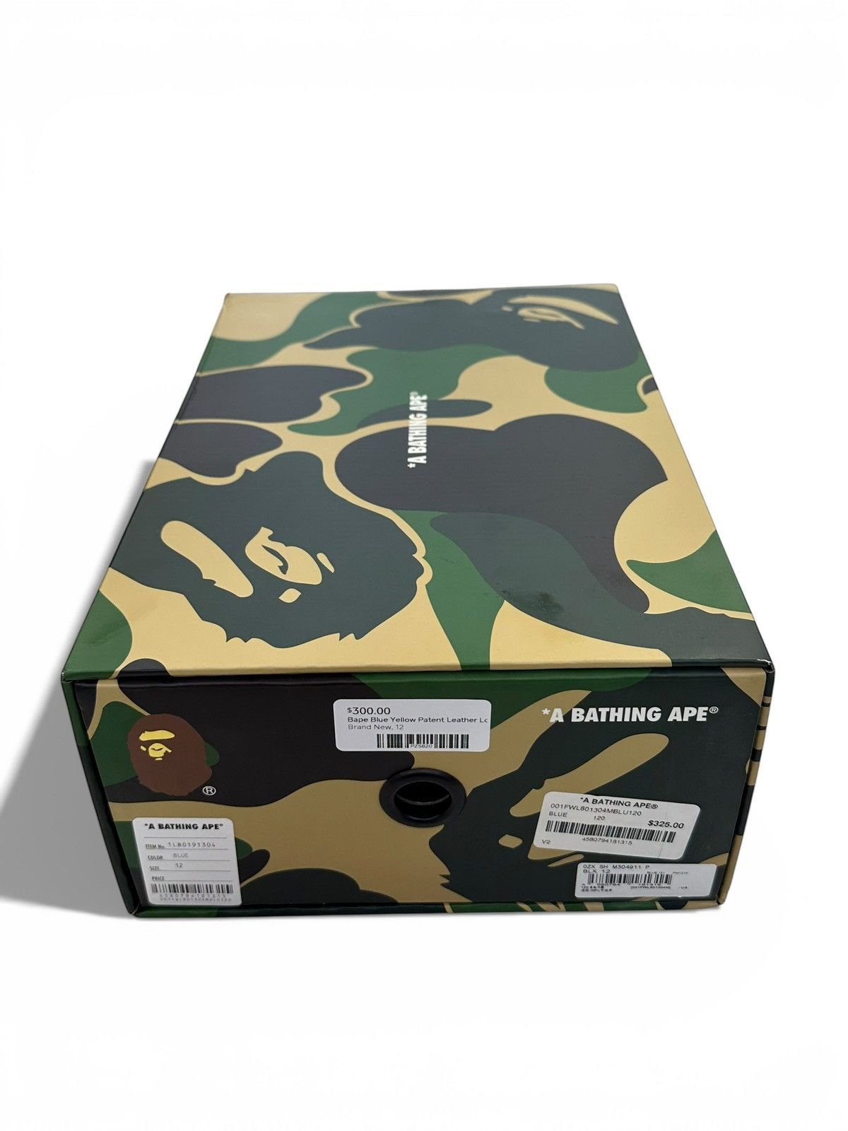 Bape A Bathing Ape Bape Sta Patent Leather Blue Orange Size 12 Size US 12 / EU 45 - 11 Thumbnail