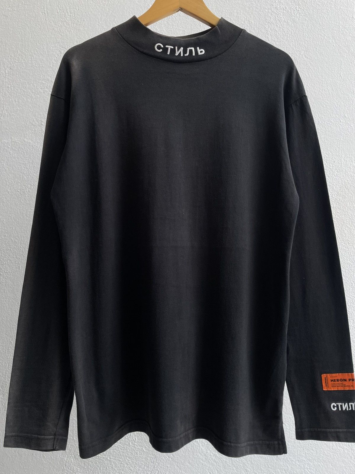 Heron Preston Heron Preston SS22 Turleneck Longsleeve Shirts Size US L / EU 52-54 / 3 - 3 Thumbnail
