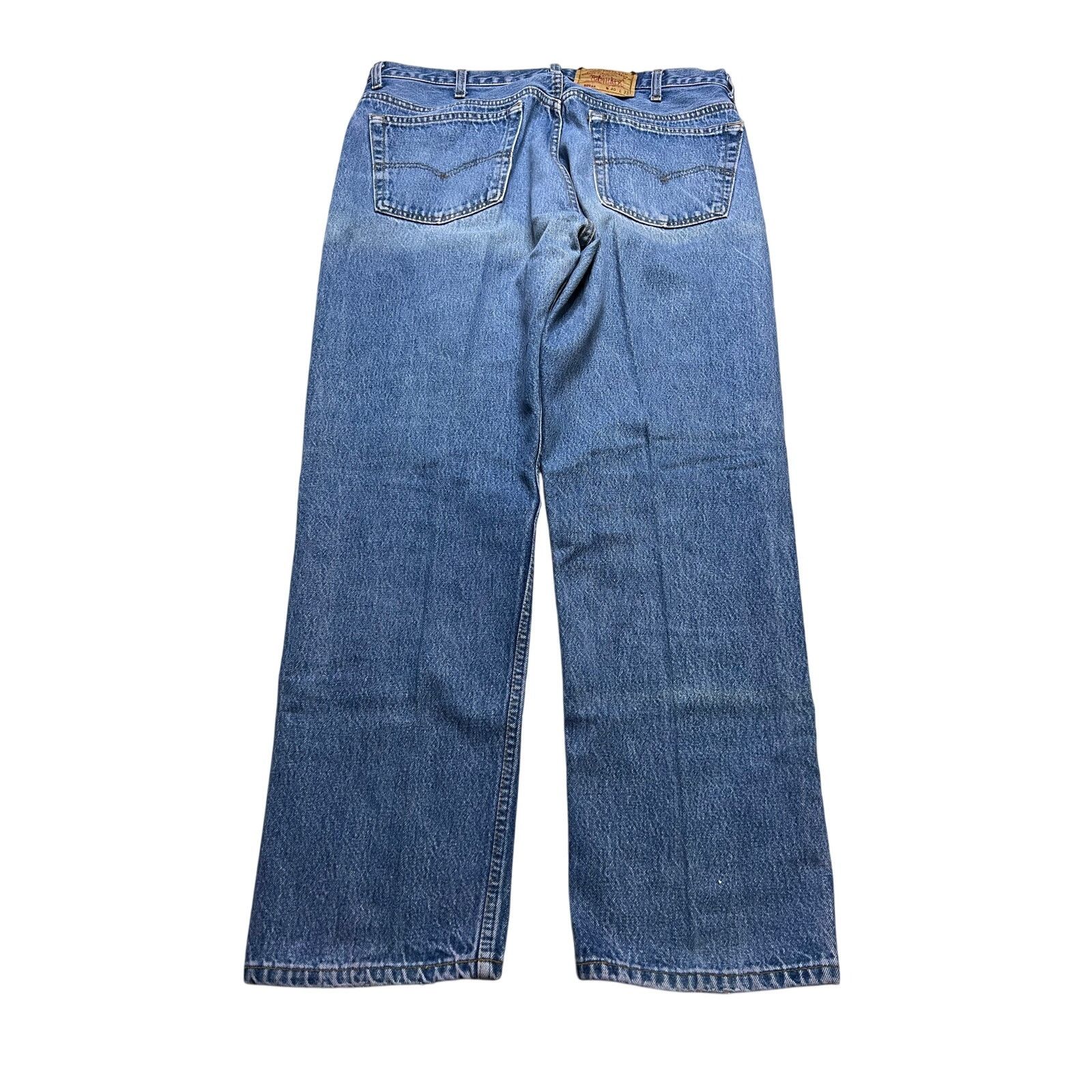 Levi's Vintage Levi’s 501xx Denim Jeans Button USA 40x33 dark Wash Size US 40 / EU 56 - 2 Thumbnail