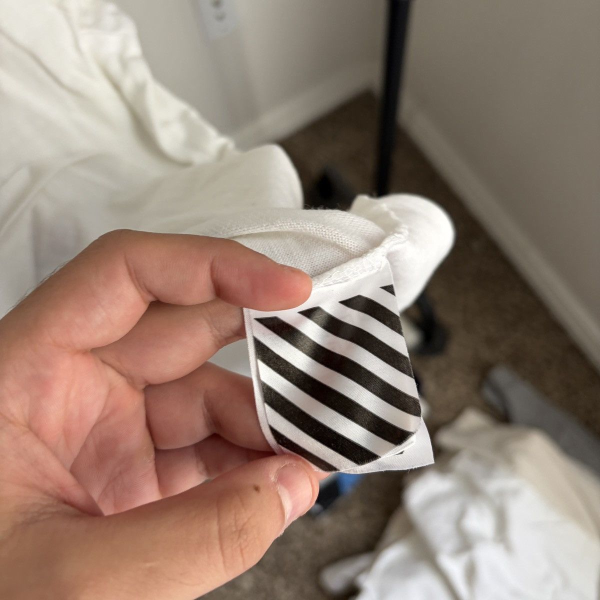 Off-White Off White FW15 Hail Mary Abloh Football Mens M Oversized Tee Size US M / EU 48-50 / 2 - 4 Thumbnail