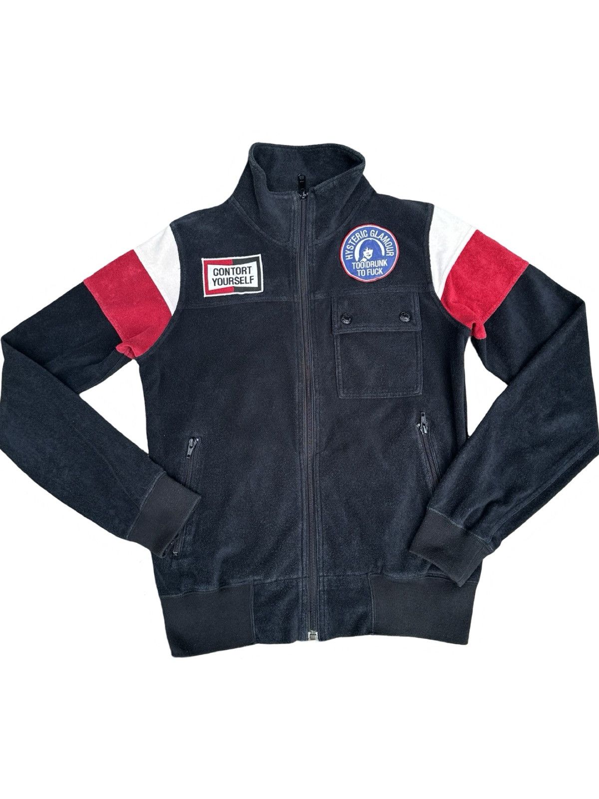 Hysteric Glamour × Japanese Brand Vintage Hysteric Glamours ‘control yourself’ Light Jacket Size US S / EU 44-46 / 1 - 1 Thumbnail