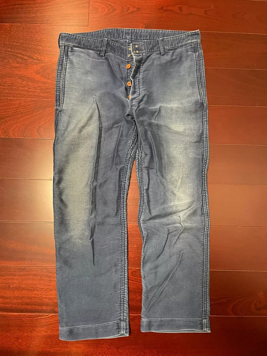 Visvim visvim moleskin washed nine-point pants Size US 30 / EU 46 - 1 Thumbnail