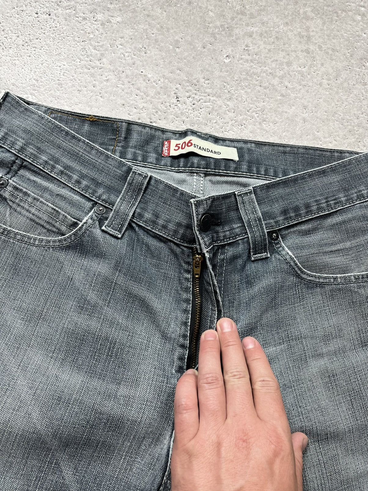 Levi's × Vintage Vintage Levi’s 506 Standard Jeans W32 L34 Made in Poland Size US 32 / EU 48 - 10 Thumbnail