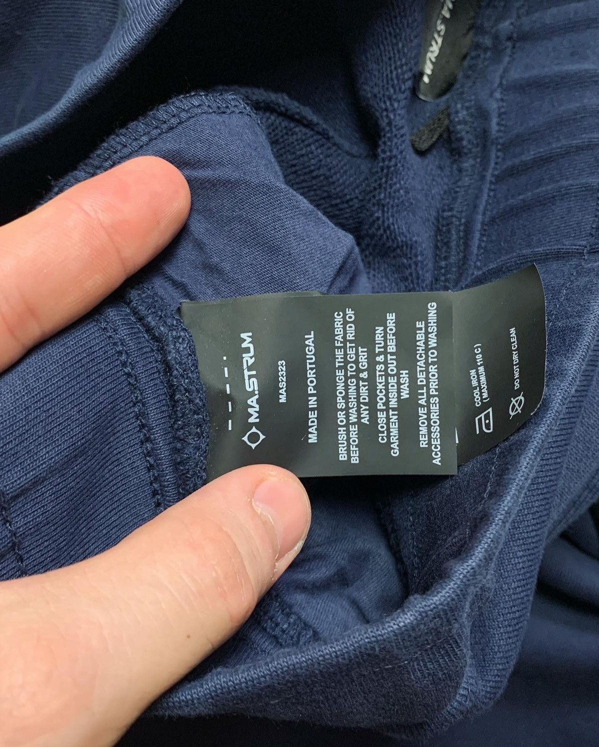 Massimo Osti Ma.strum navy pants patch logo Size XS Size US 28 / EU 44 - 5 Thumbnail