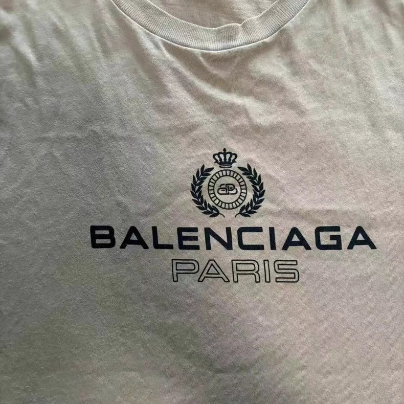 Balenciaga Balenciaga Crown Short Sleeve Size US M / EU 48-50 / 2 - 2 Thumbnail