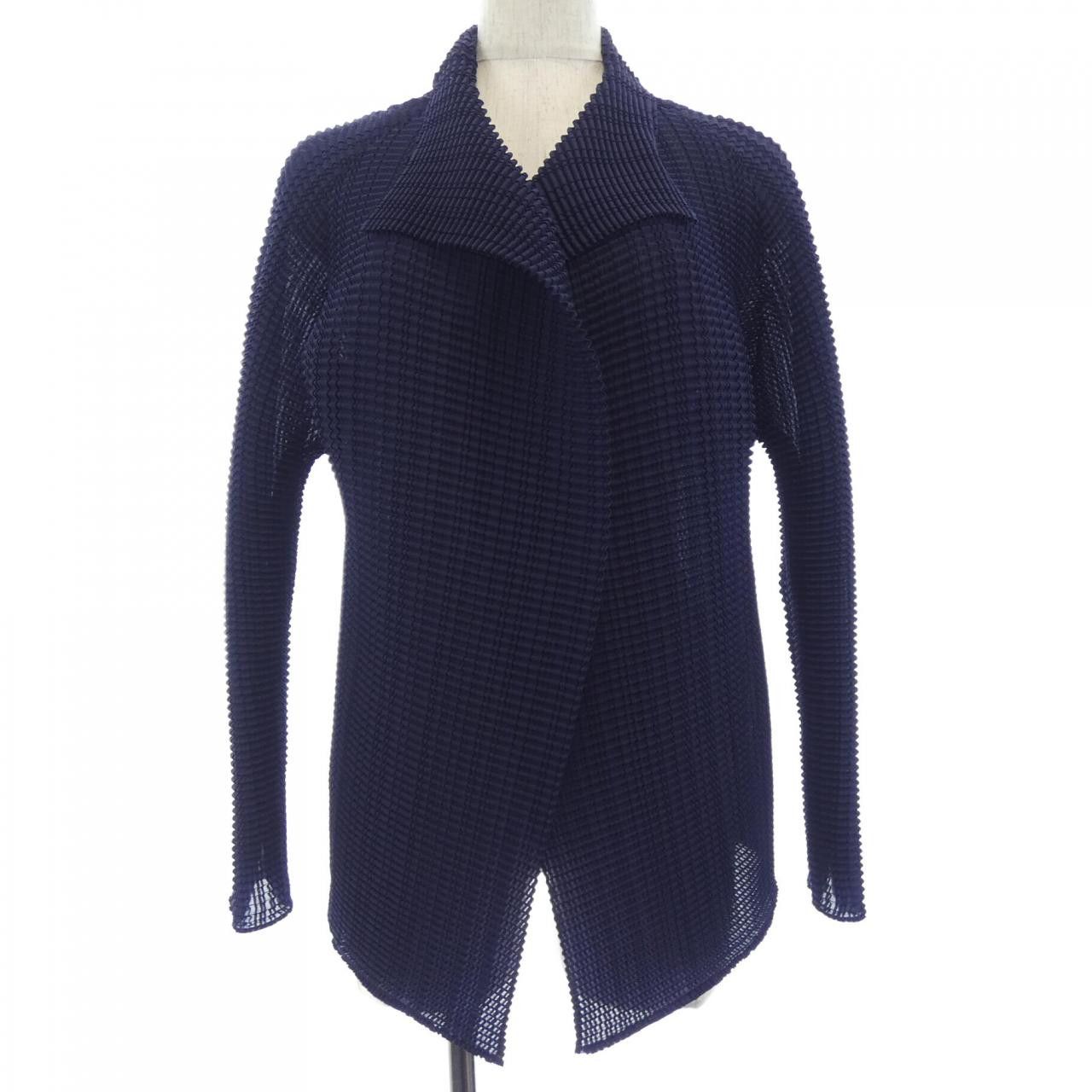 Issey Miyake Issey Miyake ISSEY MIYAKE Cardigan Textile Tops IM84FJ625 DUTY FREE for USA Size ONE SIZE - 1 Thumbnail