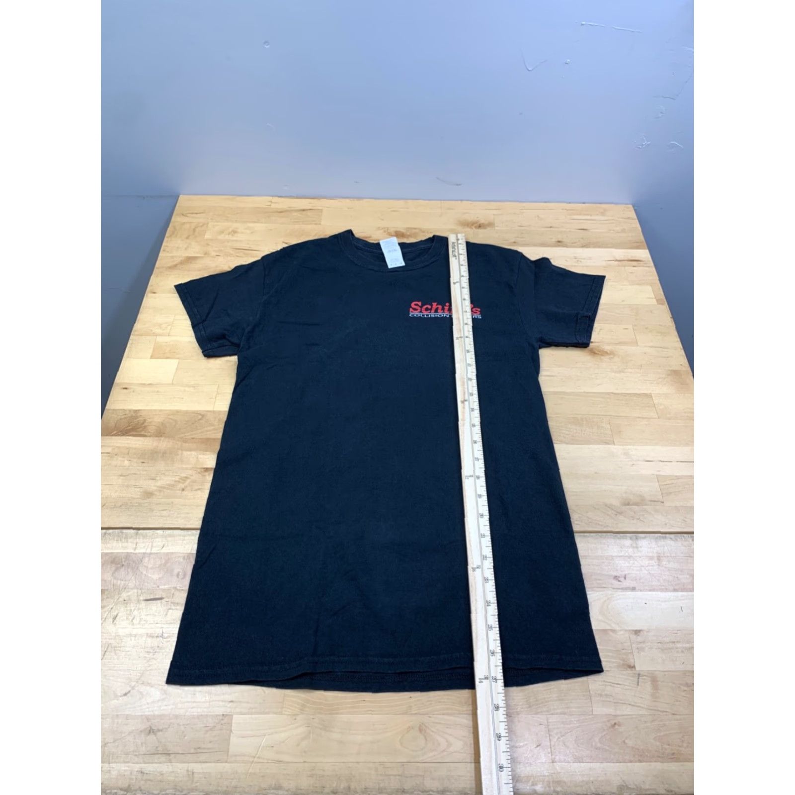 Gildan Car Collision Repair Shop Shirt Mens S Black Classic Muscle Car Size US S / EU 44-46 / 1 - 5 Thumbnail