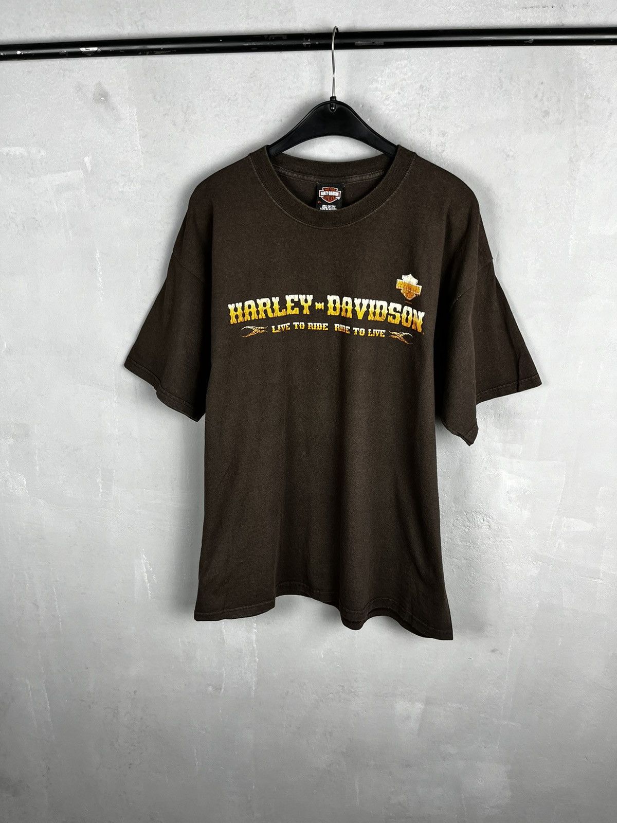 Harley Davidson × Vintage Harley Davidson Maidenhead England t shirt vintage Size US XL / EU 56 / 4 - 8 Thumbnail