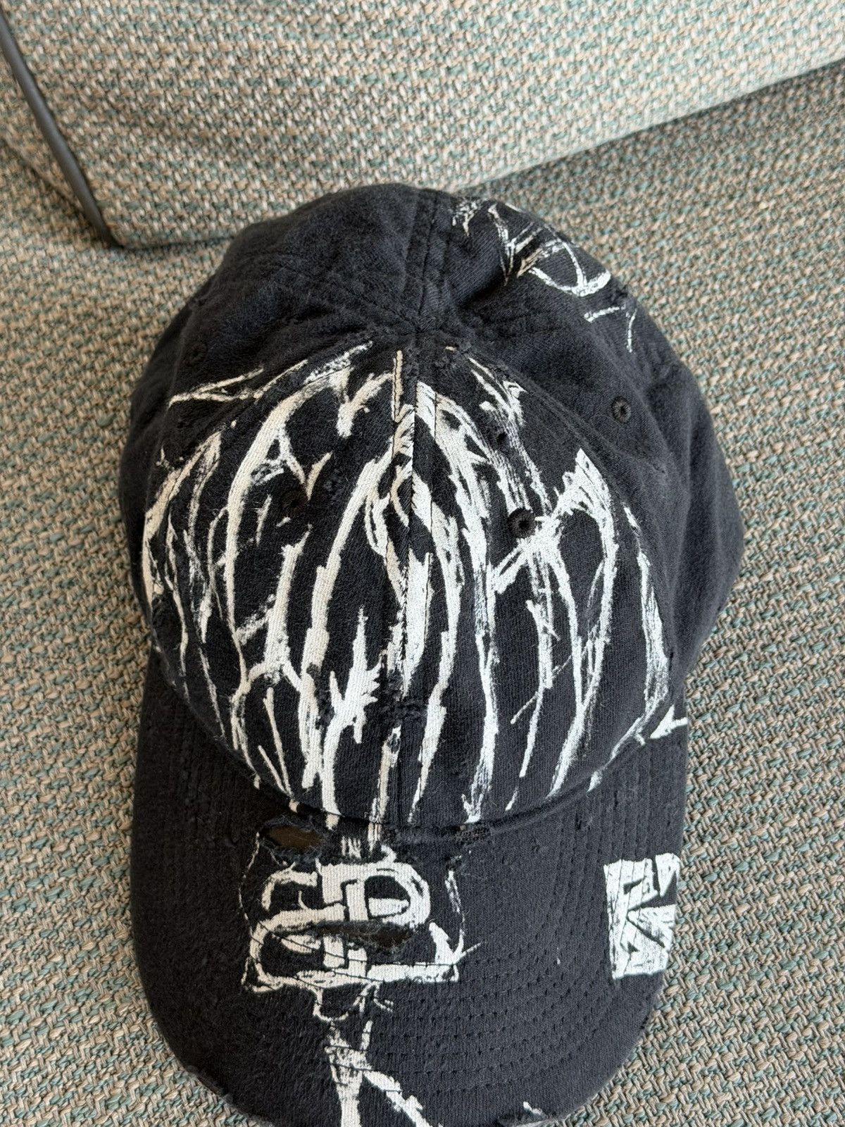 Balenciaga *RARE* BALENCIAGA ATELIER JERSEY CAP 365/432 1/1 Size ONE SIZE - 3 Thumbnail