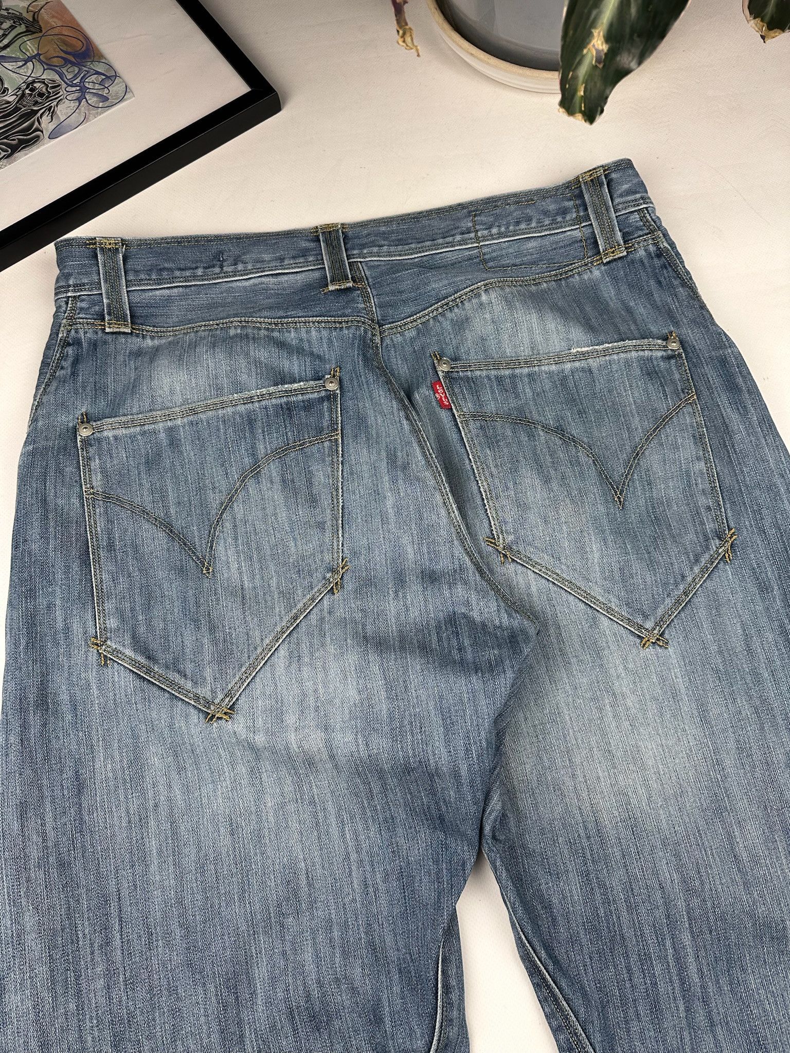 Levi's Vintage Levis Engineered Japan Denim Jeans Size US 32 / EU 48 - 7 Thumbnail