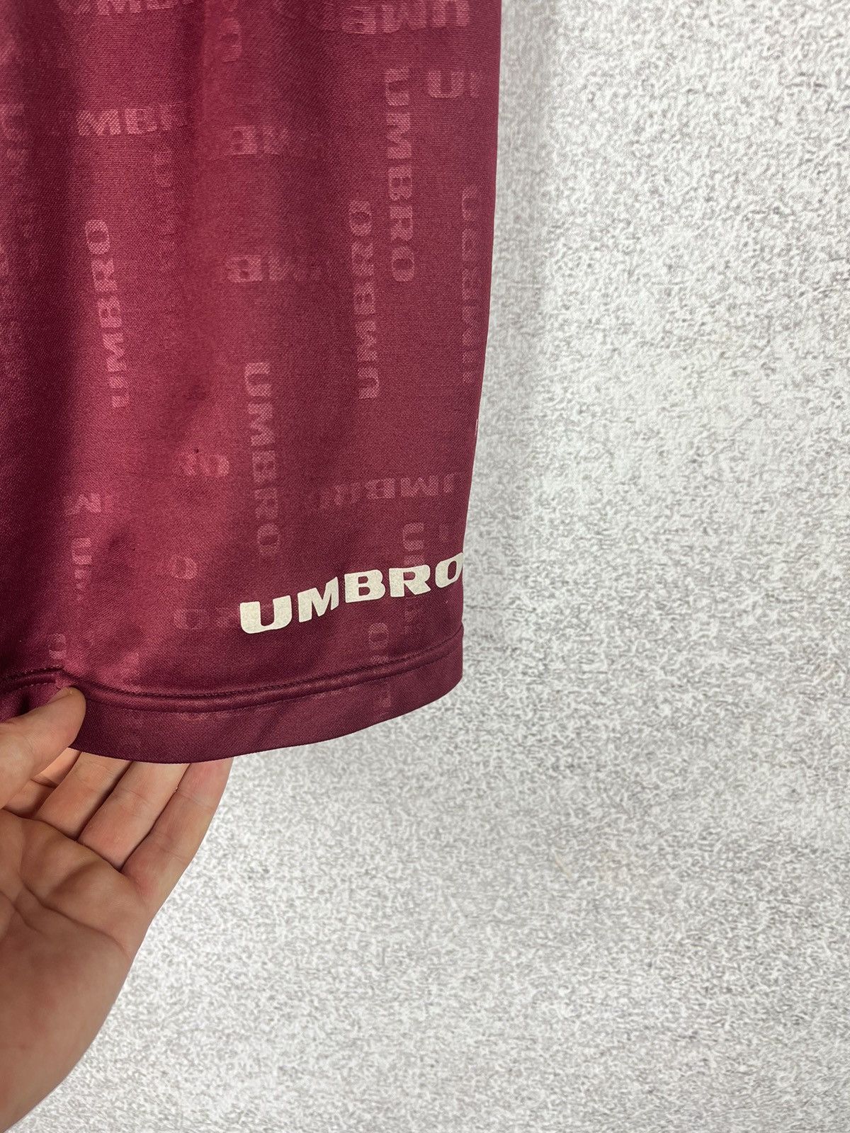 Umbro Vintage 90s Umbro Monogram Logo Shorts Size US 32 / EU 48 - 3 Thumbnail