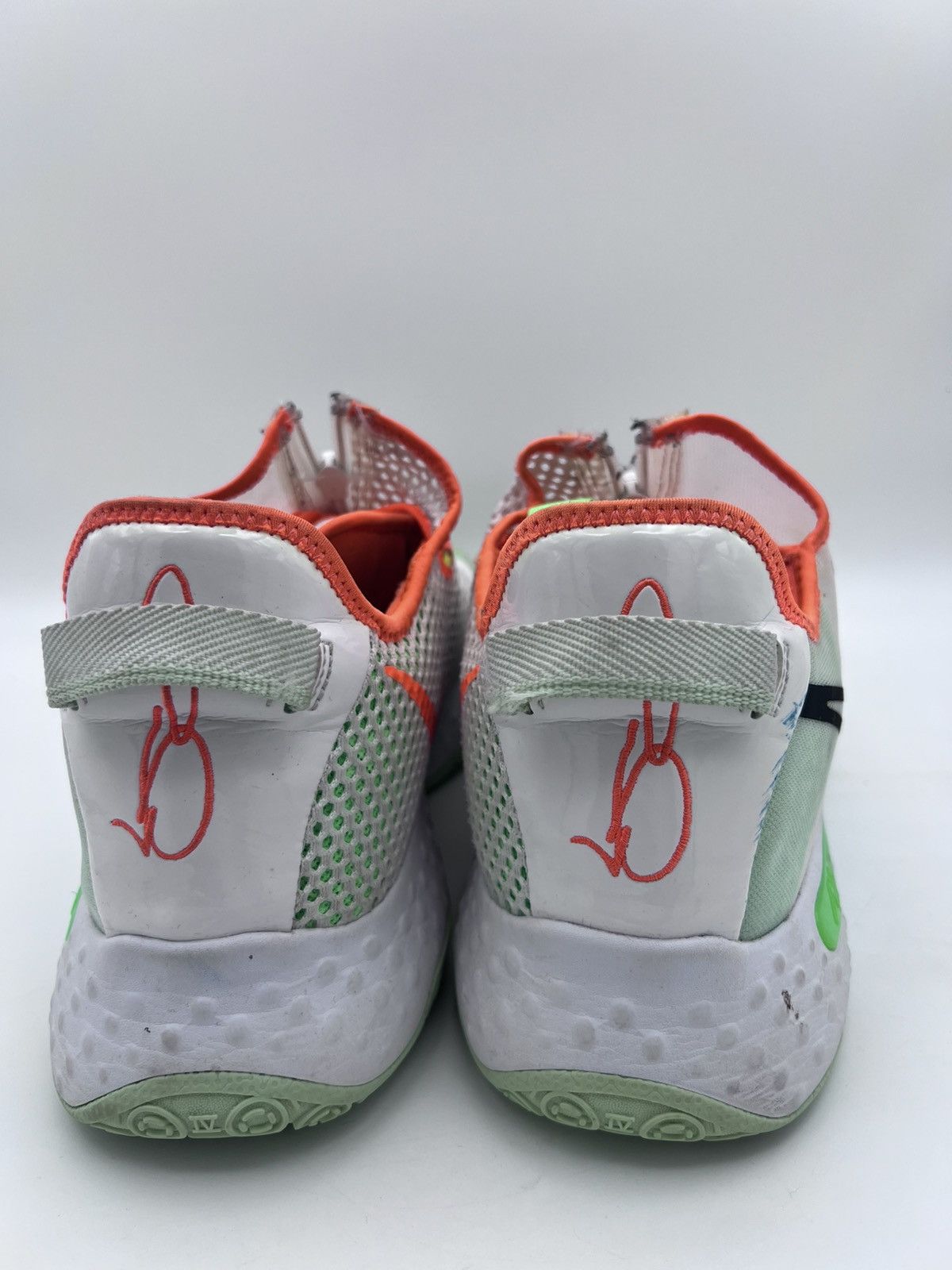 Nike Nike PG 4 x Gatorade White Orange Green GX 2020 Size 13 Size US 13 / EU 46 - 4 Thumbnail