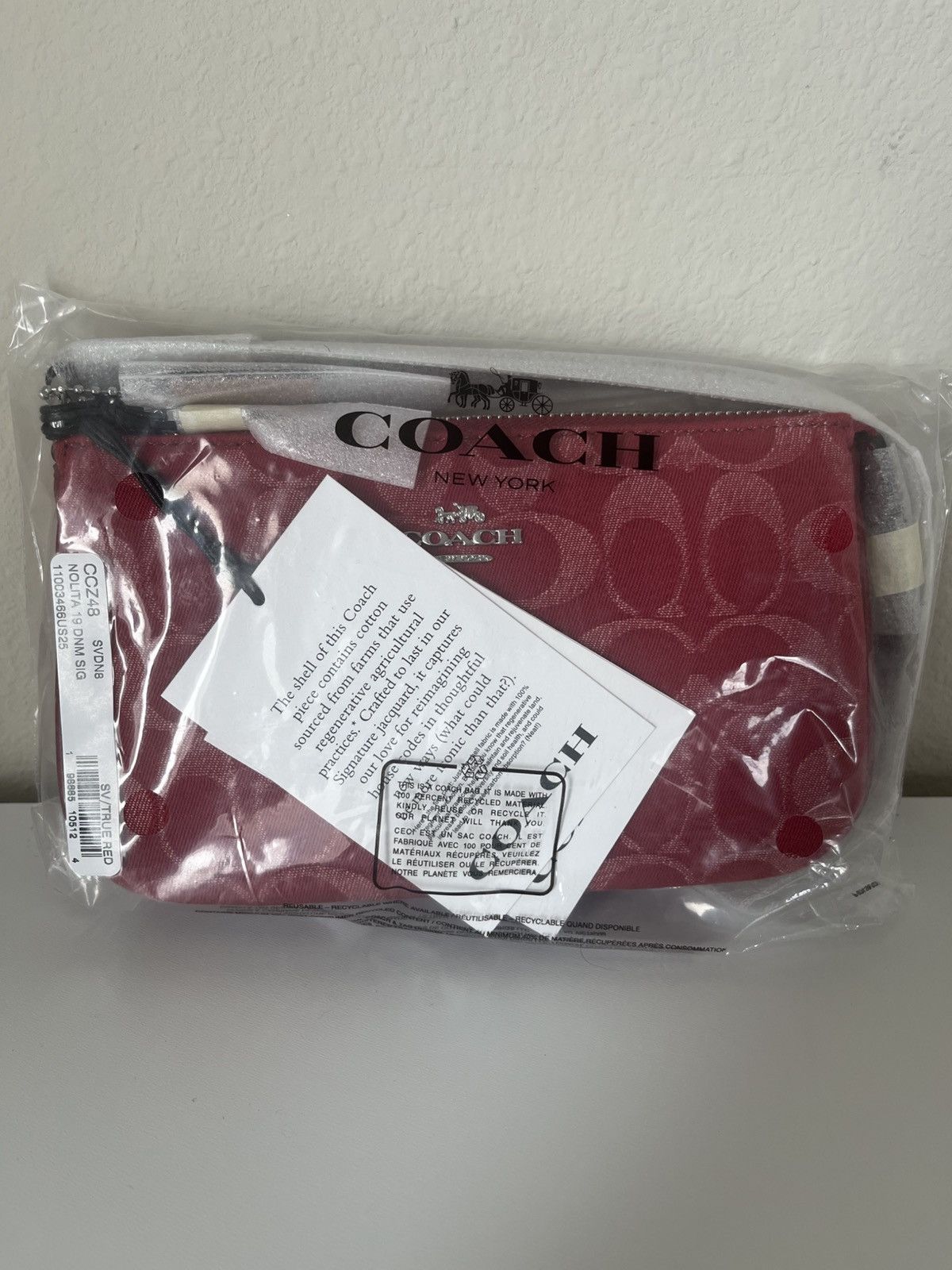 Coach Coach Nolita 19 In Signature Denim Size ONE SIZE - 11 Thumbnail