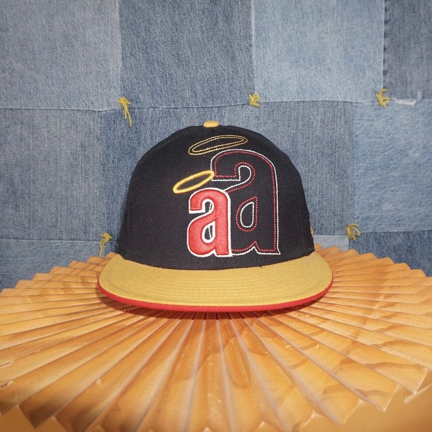 MLB OSFA - Vintage Y2K Anaheim Angels shadow embroider MLB Hat Size ONE SIZE - 1 Thumbnail