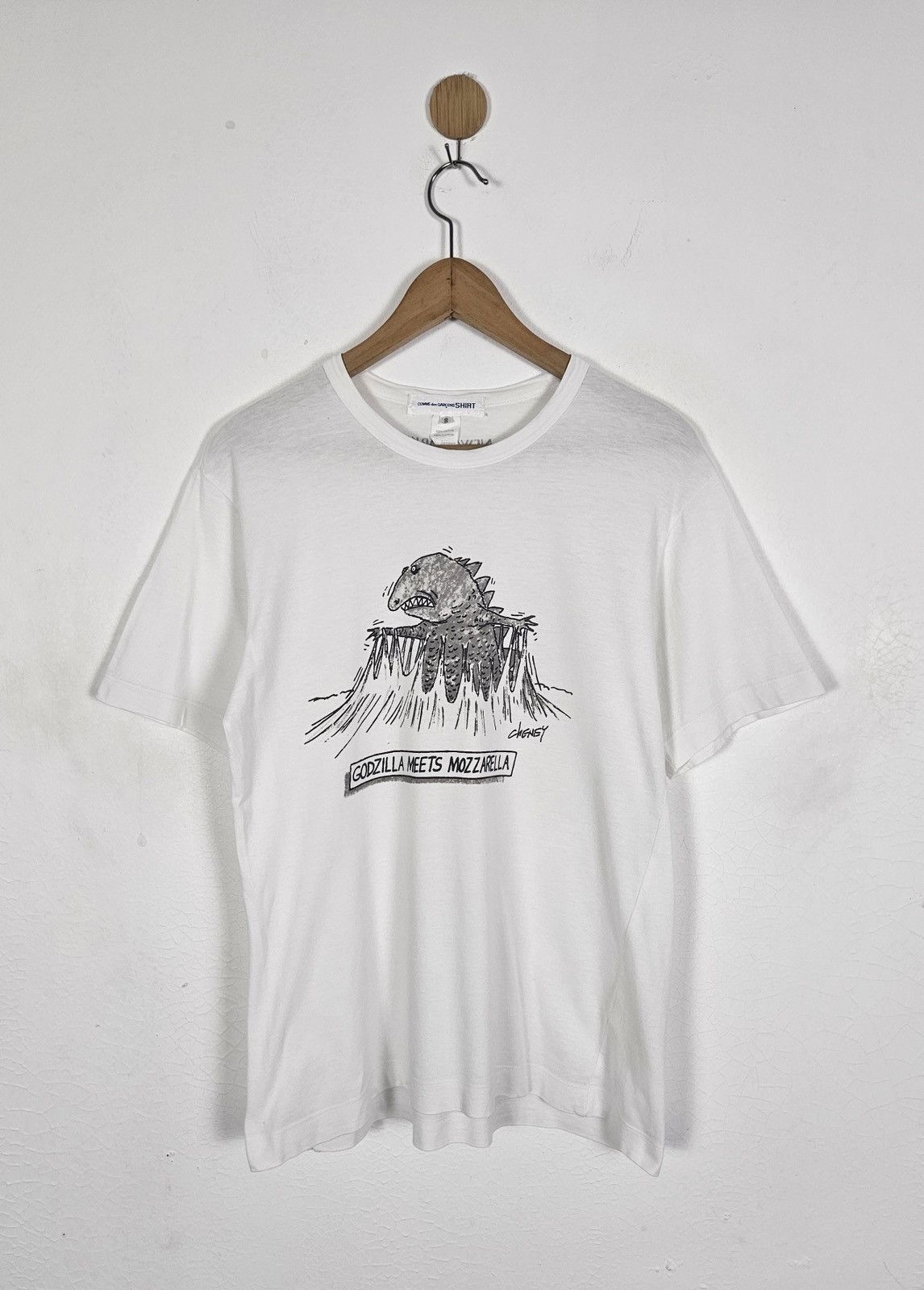 Comme des Garcons Comme des Garcons Godzilla Meets Mozarella cheney shirt Size US S / EU 44-46 / 1 - 1 Thumbnail