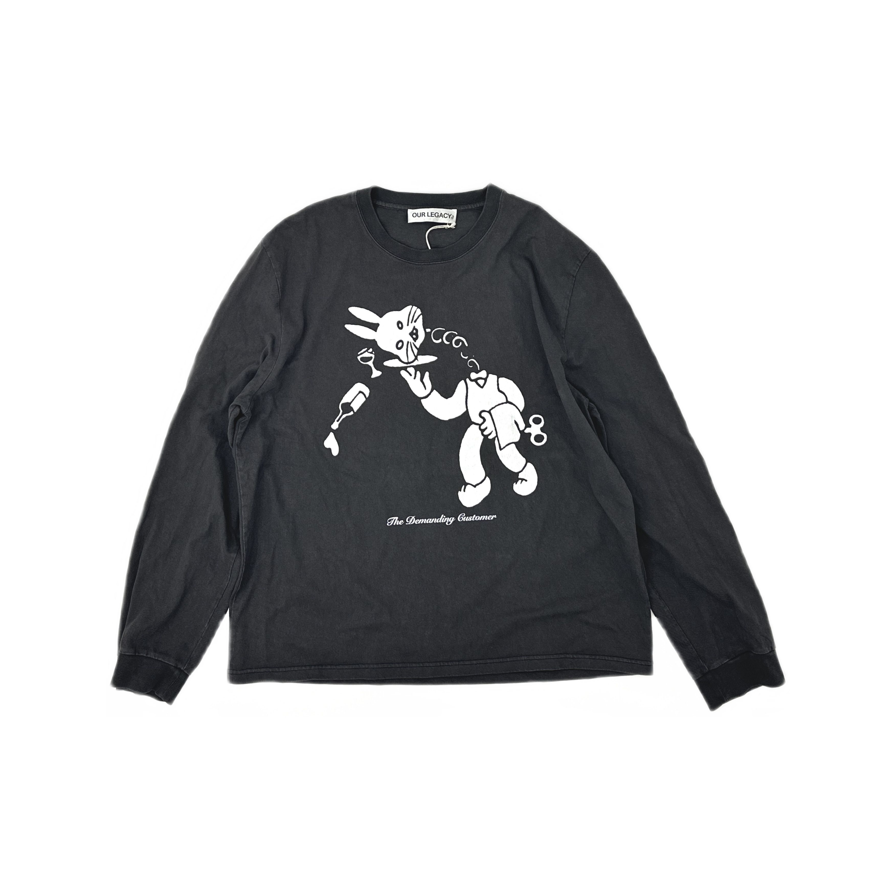 Our Legacy Our Legacy Graphic Long Sleeve T-Shirt (EU 48) | Grailed