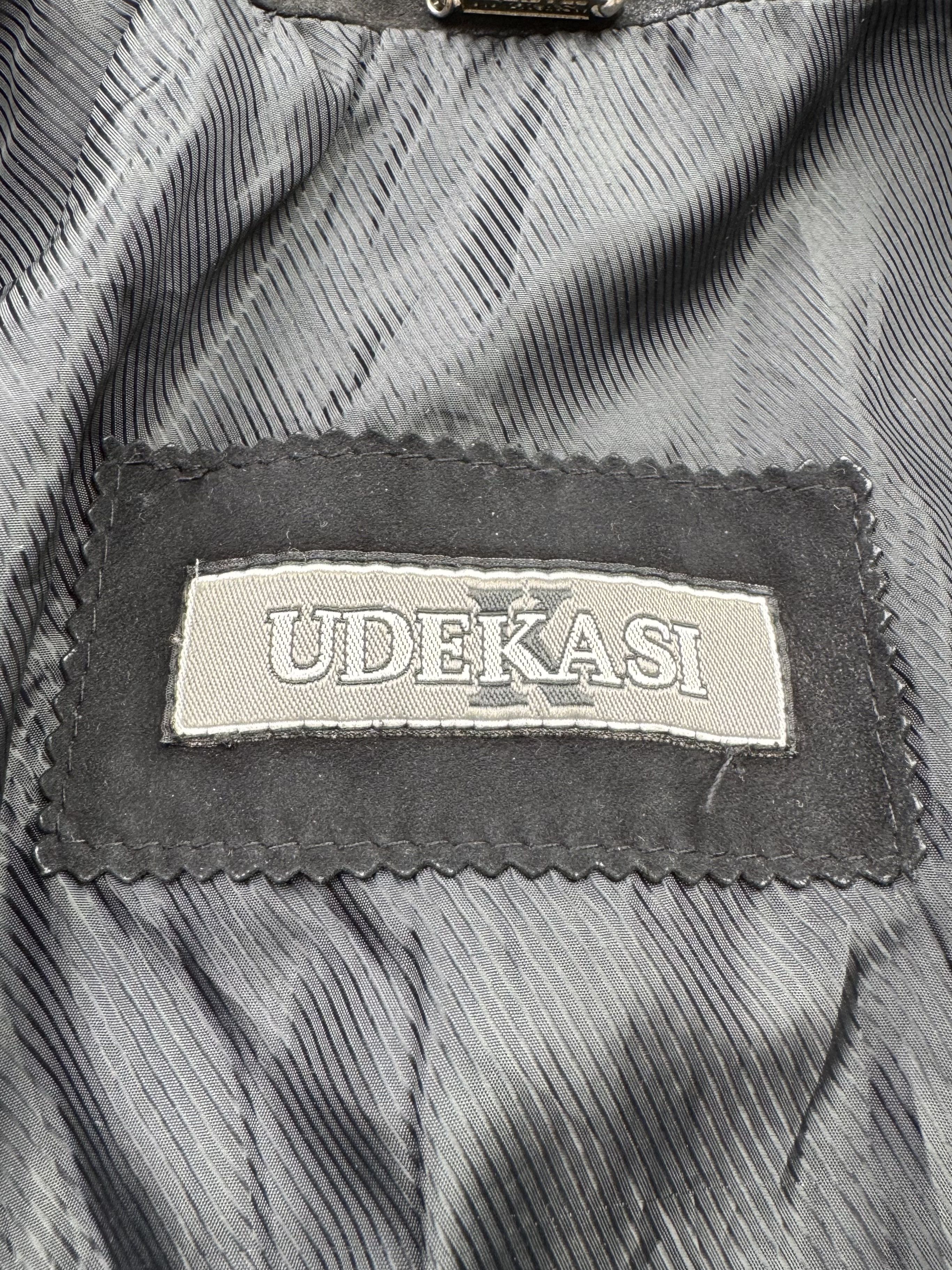 Japanese Brand Vintage Suede/Real Fur Cropped Jacket (E4) Size XS / US 0-2 / IT 36-38 - 7 Thumbnail