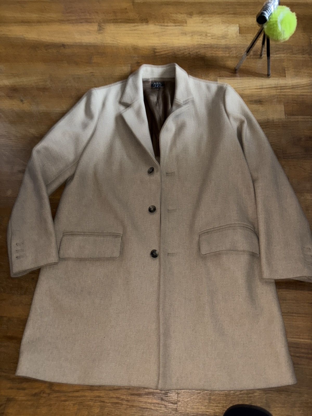 A.P.C. A.P.C Visconti wool coat Size US XL / EU 56 / 4 - 7 Thumbnail