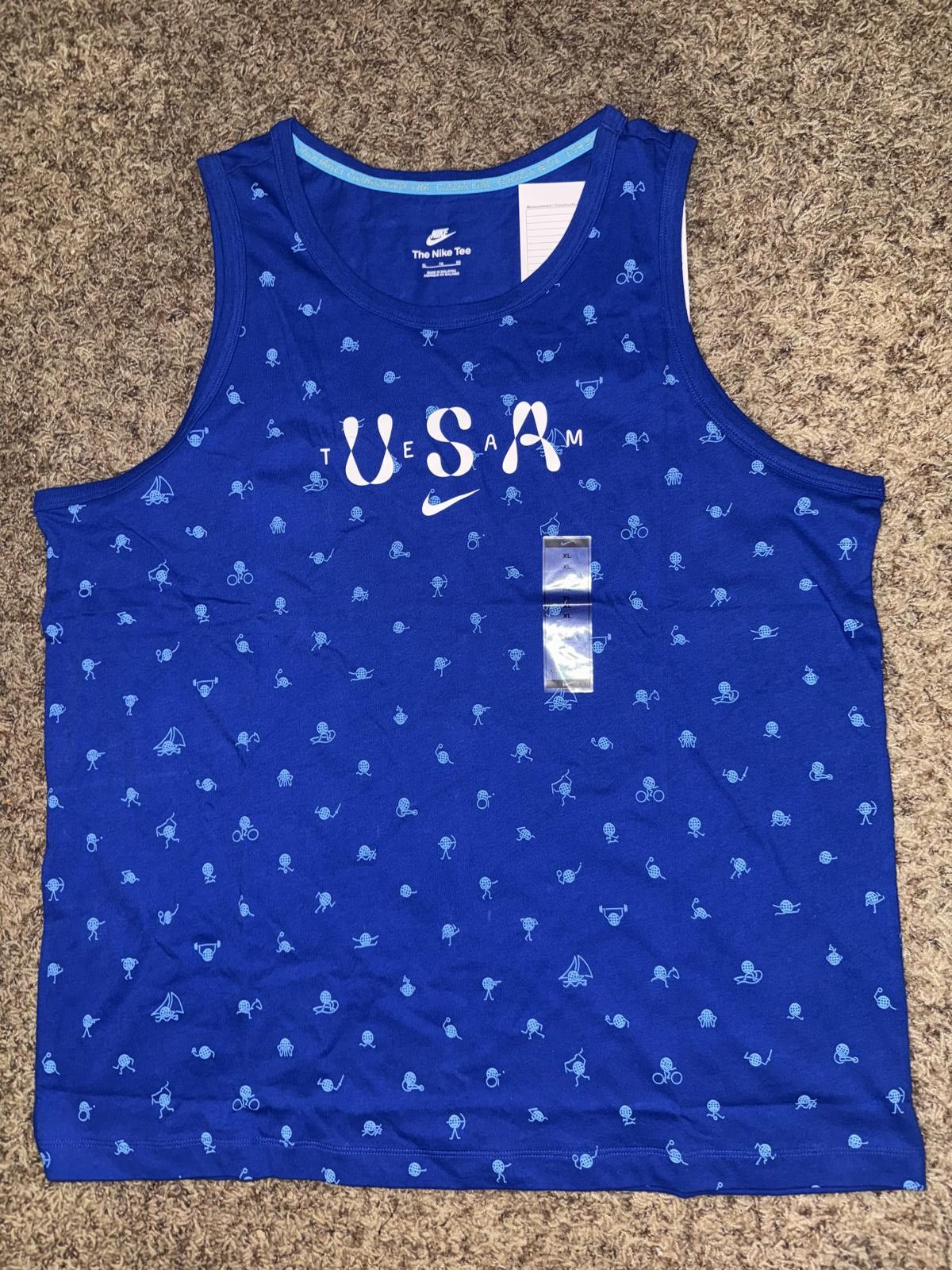 Nike Nike Men’s Team USA Club Tank Sample Size US XL / EU 56 / 4 - 1 Thumbnail