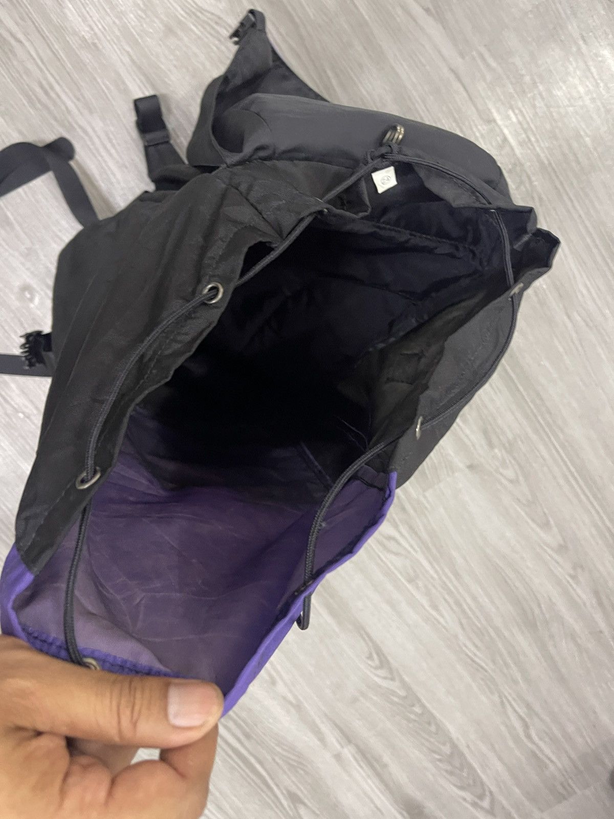 Patagonia Vintage Chouinard Dragon Purple Black Hike Pack Size ONE SIZE - 15 Thumbnail