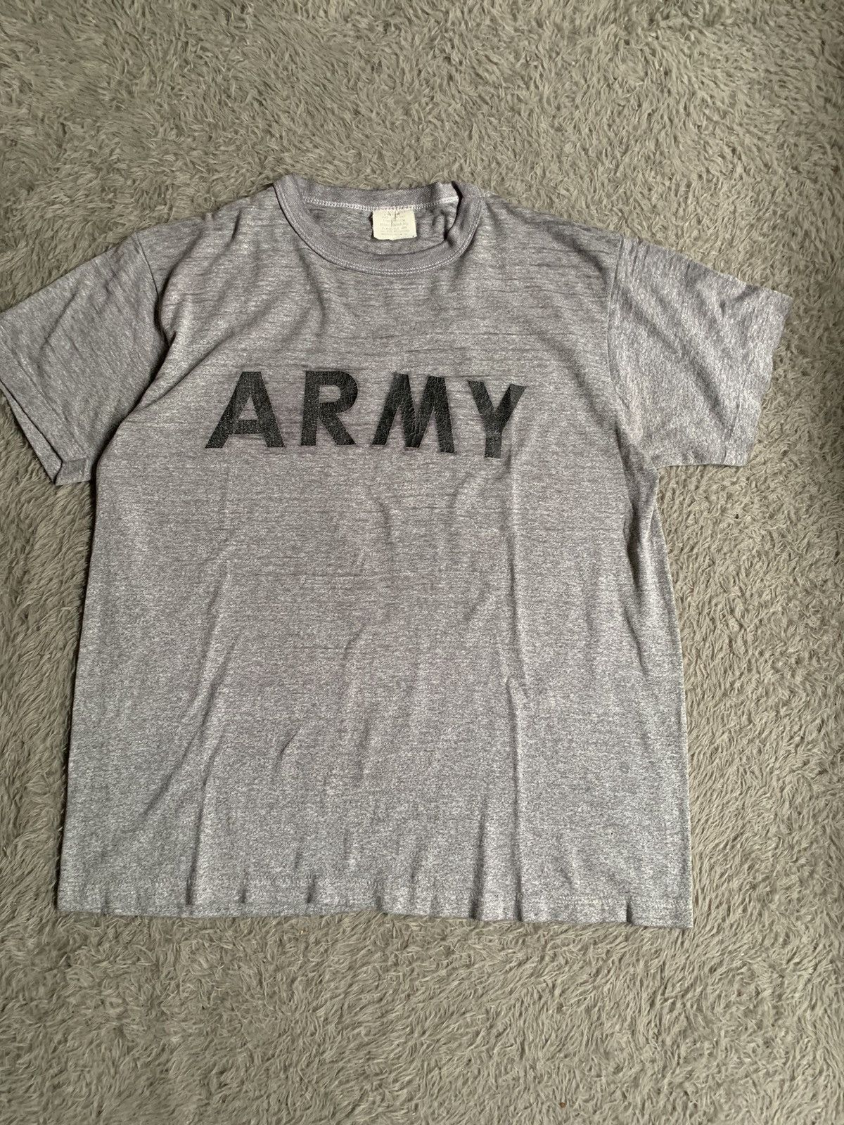 Vintage Vintage Tshirt Physical Fitness Uniform Army (PFU) Size US M / EU 48-50 / 2 - 1 Thumbnail