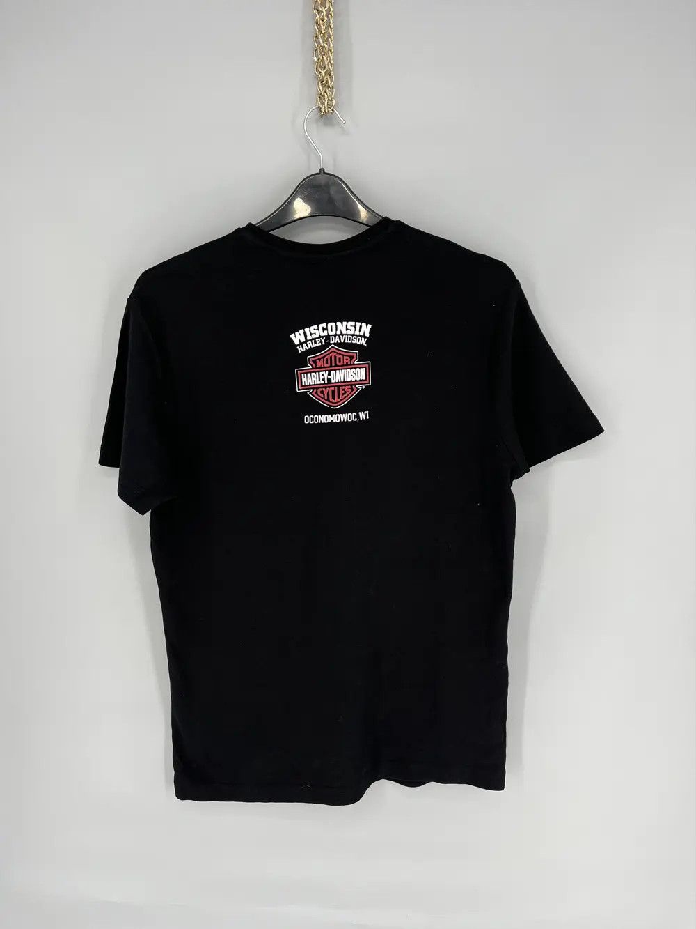 Harley Davidson Y2K Harley Davidson Freedom American Flag Tee Size US XL / EU 56 / 4 - 9 Thumbnail