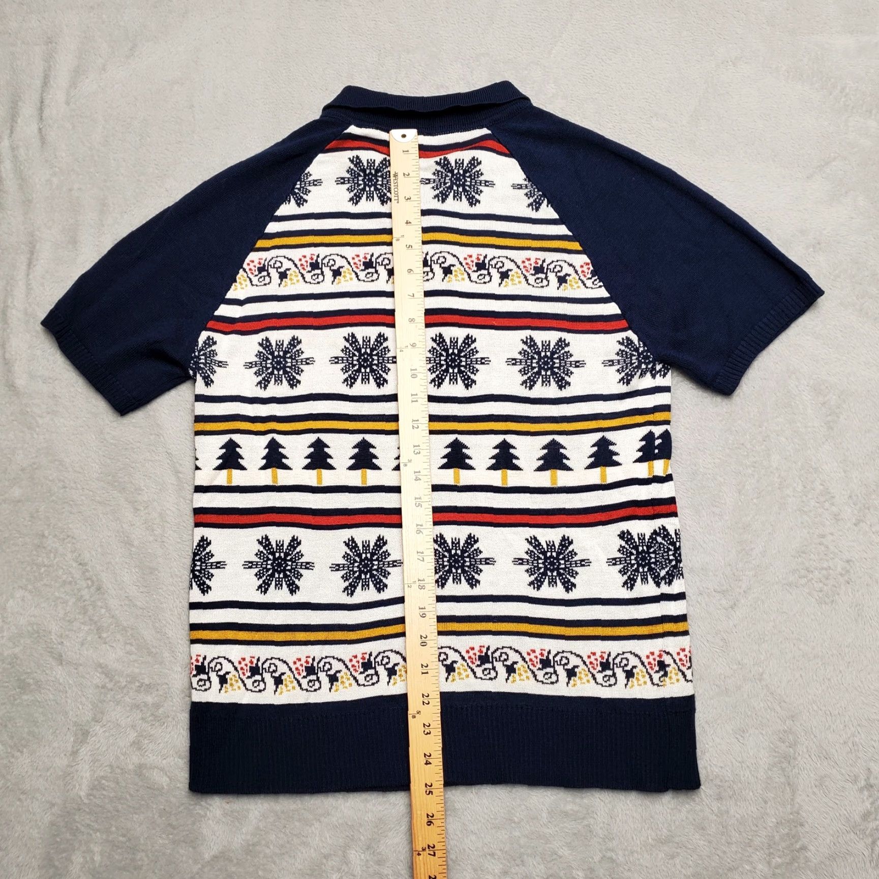 Vintage Miller Lite Ugly Christmas Sweater Men M Blue Pullover Casual Knit Crew Neck Fair Isle Logo Holiday Weekend Vintage? Size US M / EU 48-50 / 2 - 5 Thumbnail
