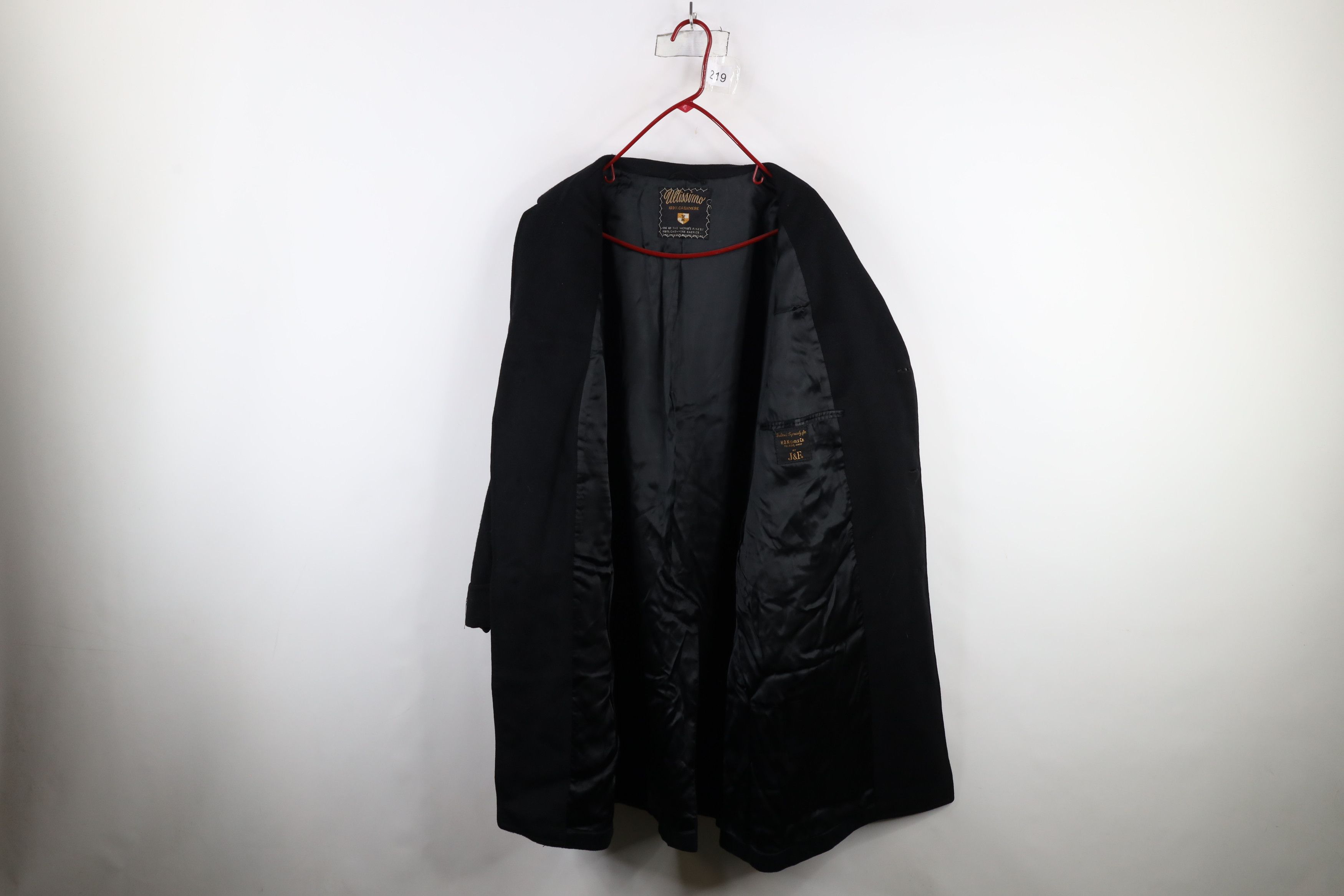 Vintage Vintage 60s 70 Rockabilly Winter Overcoat Jacket Black USA Size US XXL / EU 58 / 5 - 8 Thumbnail