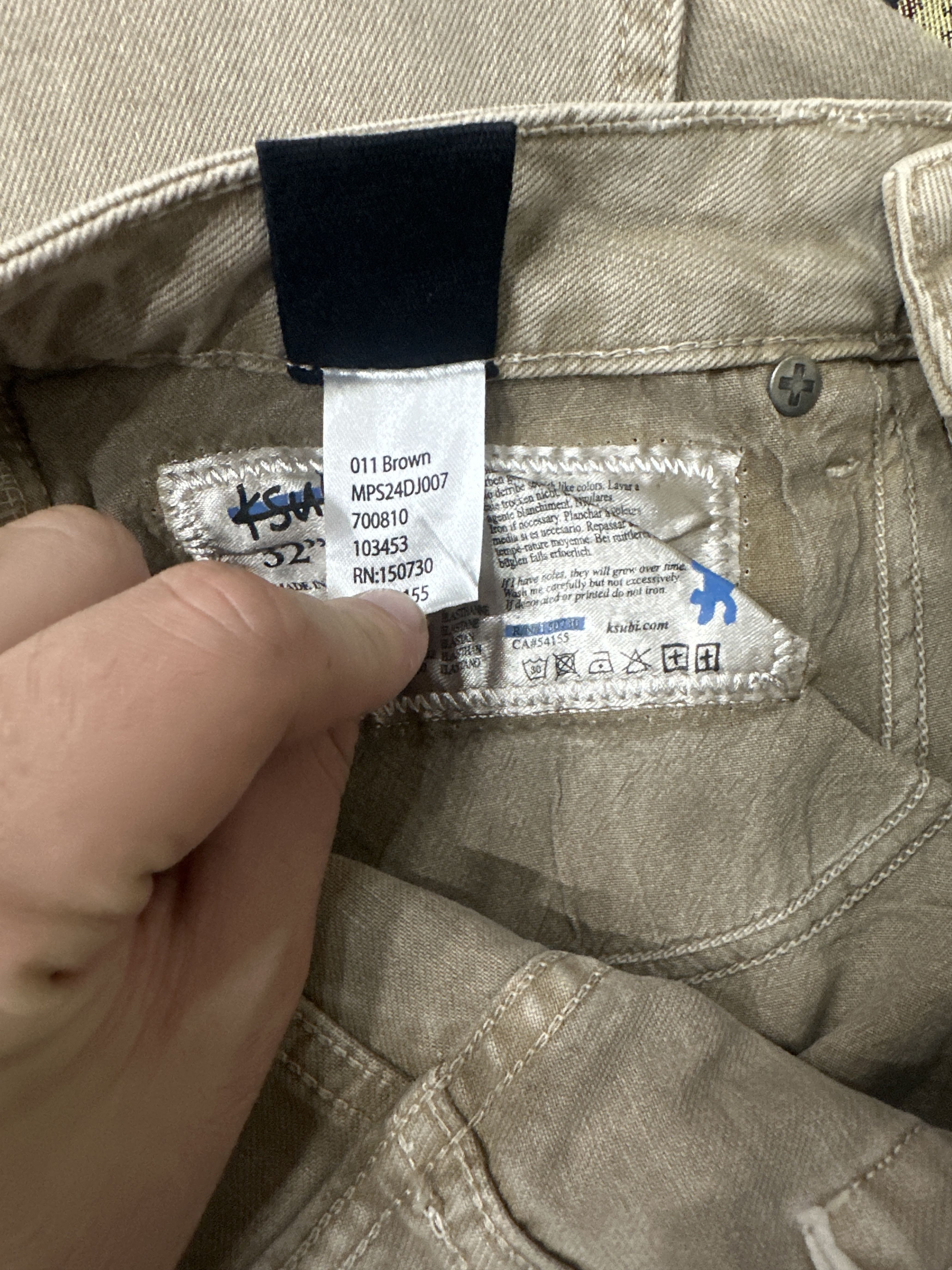 Ksubi Ksubi Van Vinkle Earth Tones Jeans Size 32 Brown Size US 32 / EU 48 - 10 Thumbnail