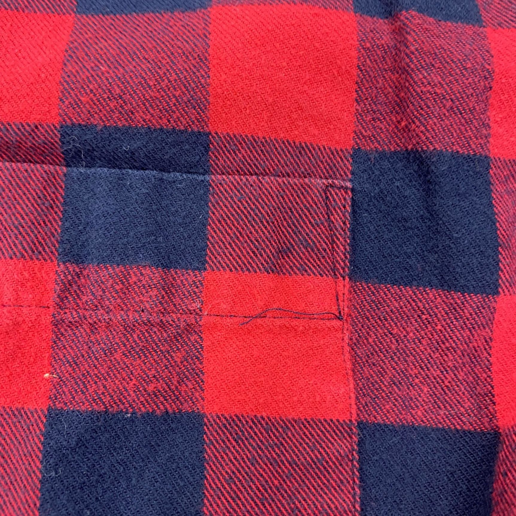 Eddie Bauer VINTAGE Eddie Bauer Shirt Mens Medium Red Blue Buffalo Plaid Flannel Cotton Button-Up Casual Mens Size US M / EU 48-50 / 2 - 3 Thumbnail