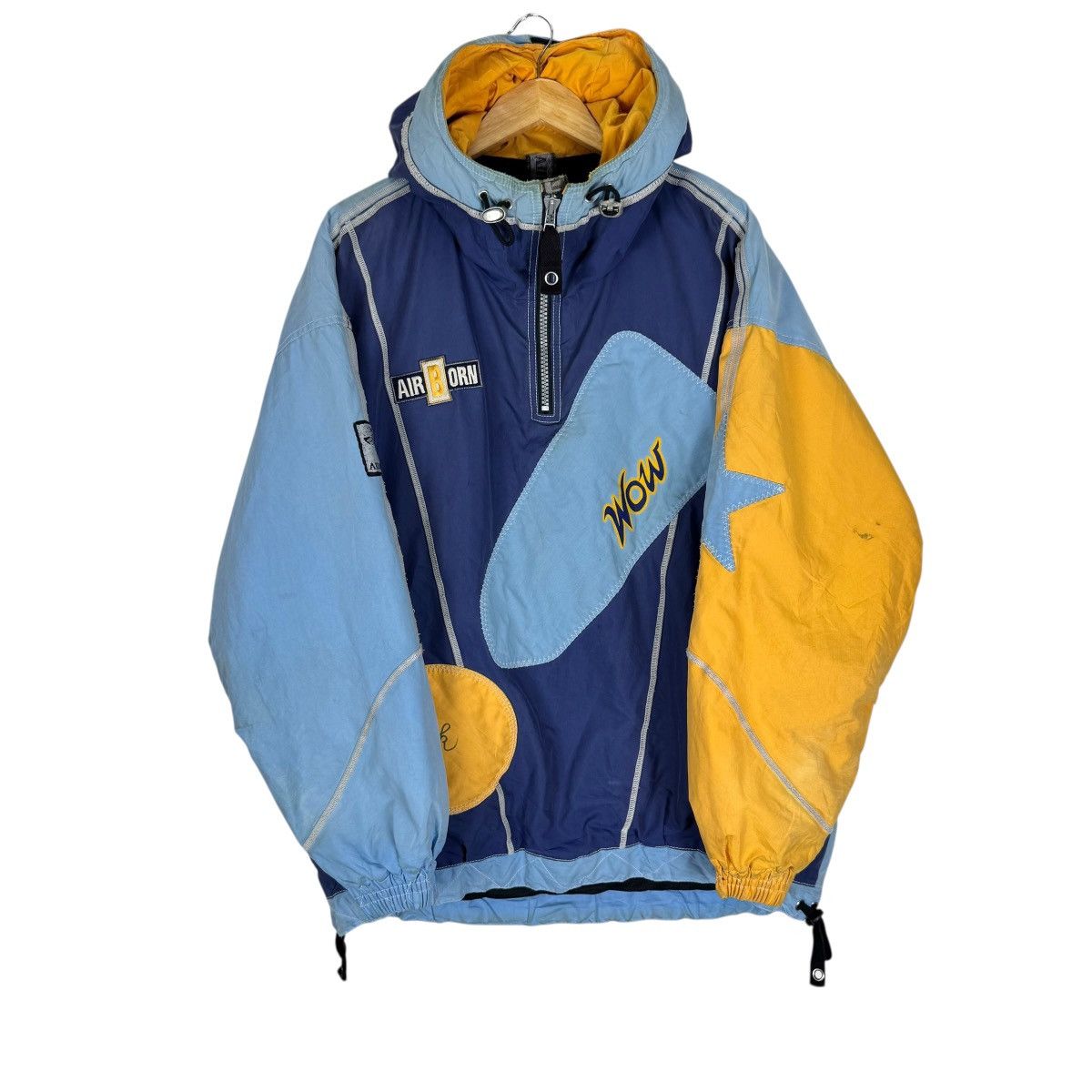 Japanese Brand 🌟AIRBORN HOODIE SKI ANORAK JACKET Size US L / EU 52-54 / 3 - 1 Thumbnail