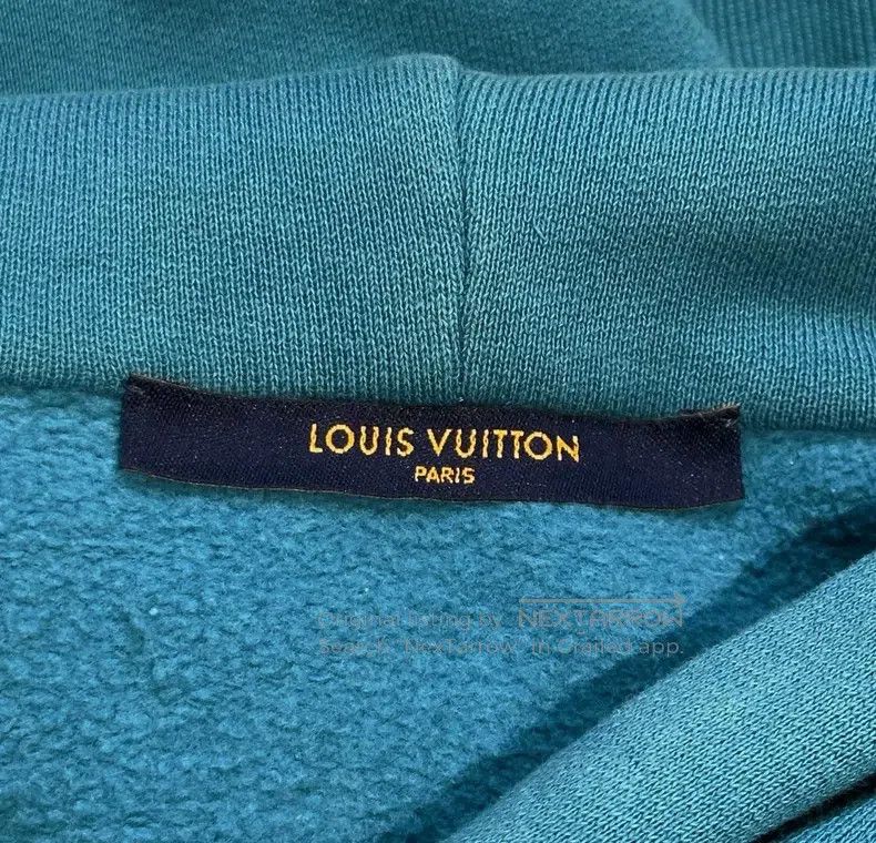 Louis Vuitton Louis Vuitton Blue Hoodie Size US S / EU 44-46 / 1 - 6 Thumbnail