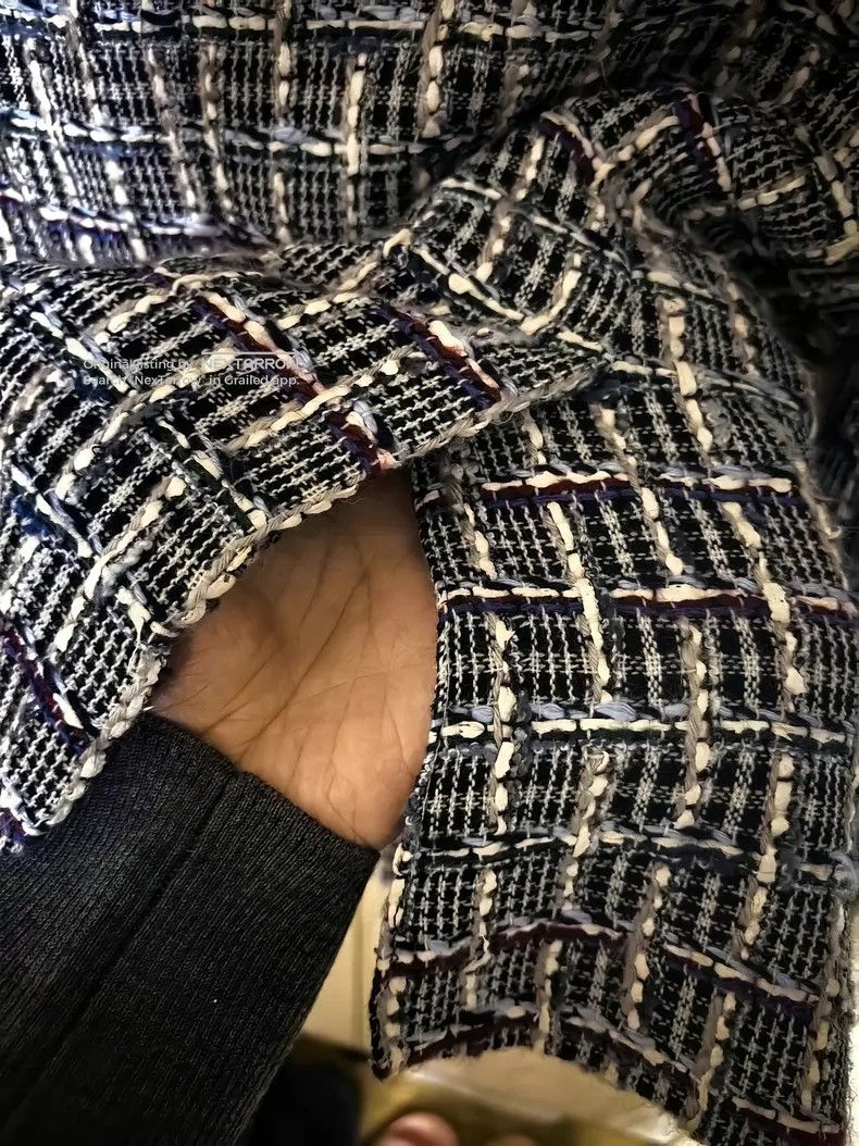 Thom Browne Thom Browne Multi Wool Silk Striped Plaid Fitted Blazer Size Size L / US 10 / IT 46 - 6 Thumbnail