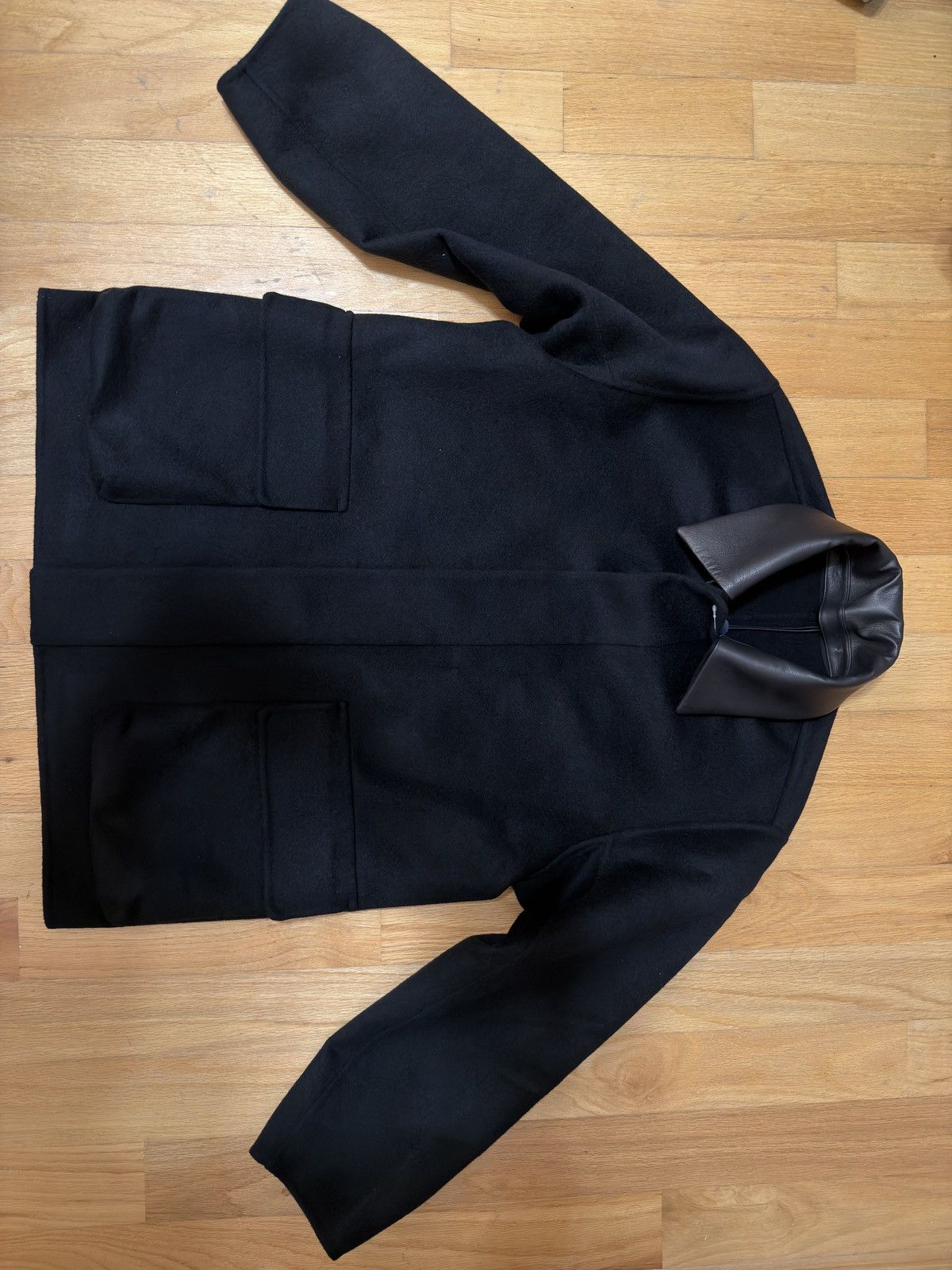 Auralee AURALEE CASHMERE MELTON HAND SEWN BLOUSON Size 1 (NWT) Size US XS / EU 42 / 0 - 4 Thumbnail