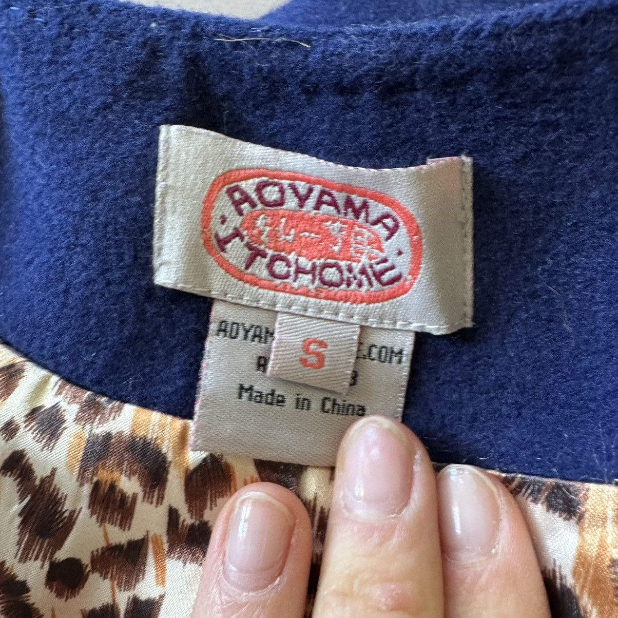 Other Vintage Aoyama Itchome A-Line Wool Style Overcoat Size S / US 4 / IT 40 - 5 Thumbnail