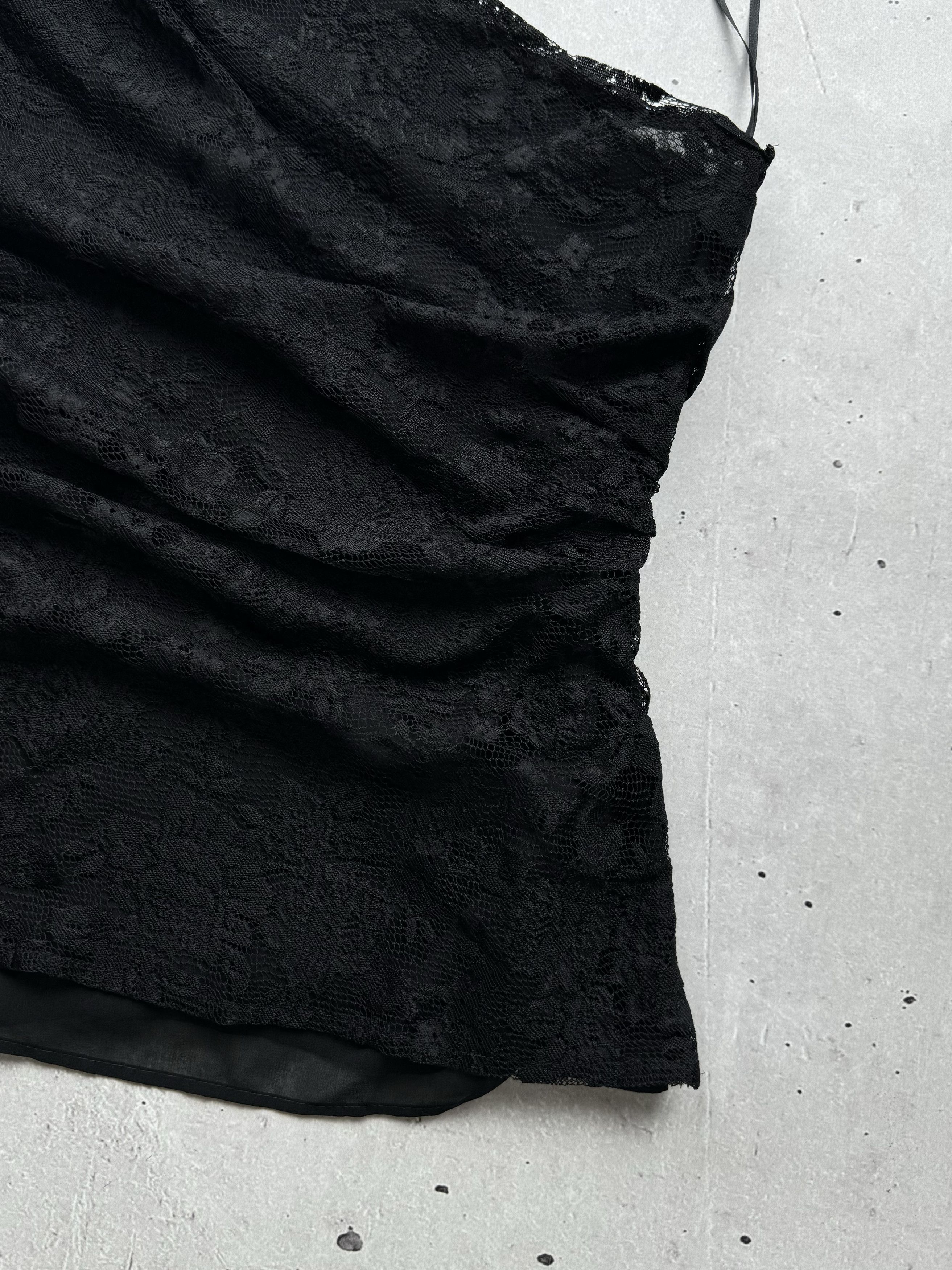 Japanese Brand Vintage Mesh Lace Tank Top Size L / US 10 / IT 46 - 3 Thumbnail