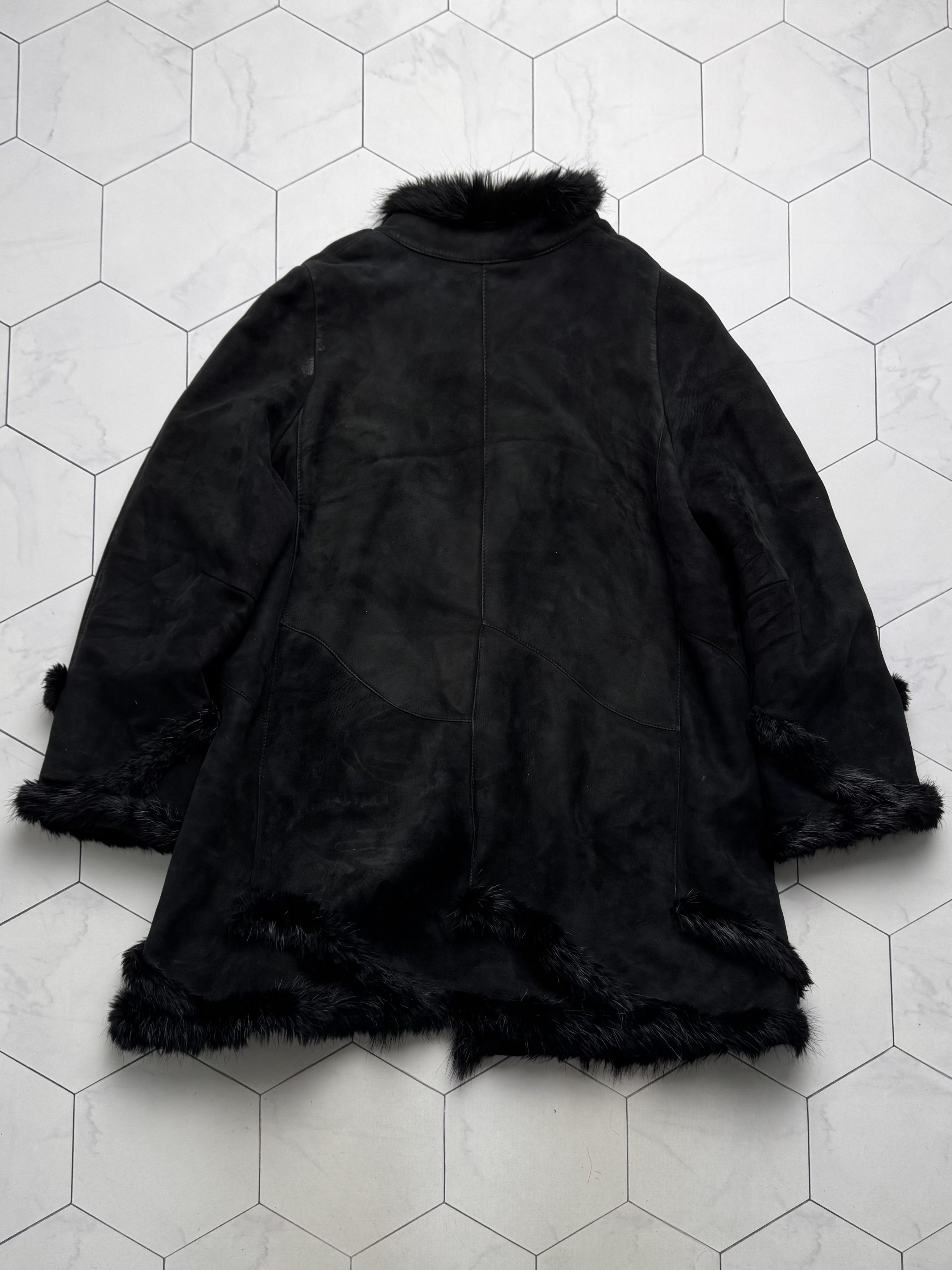 Vintage Vintage Real Shearling Coat (B550) Size L / US 10 / IT 46 - 18 Thumbnail