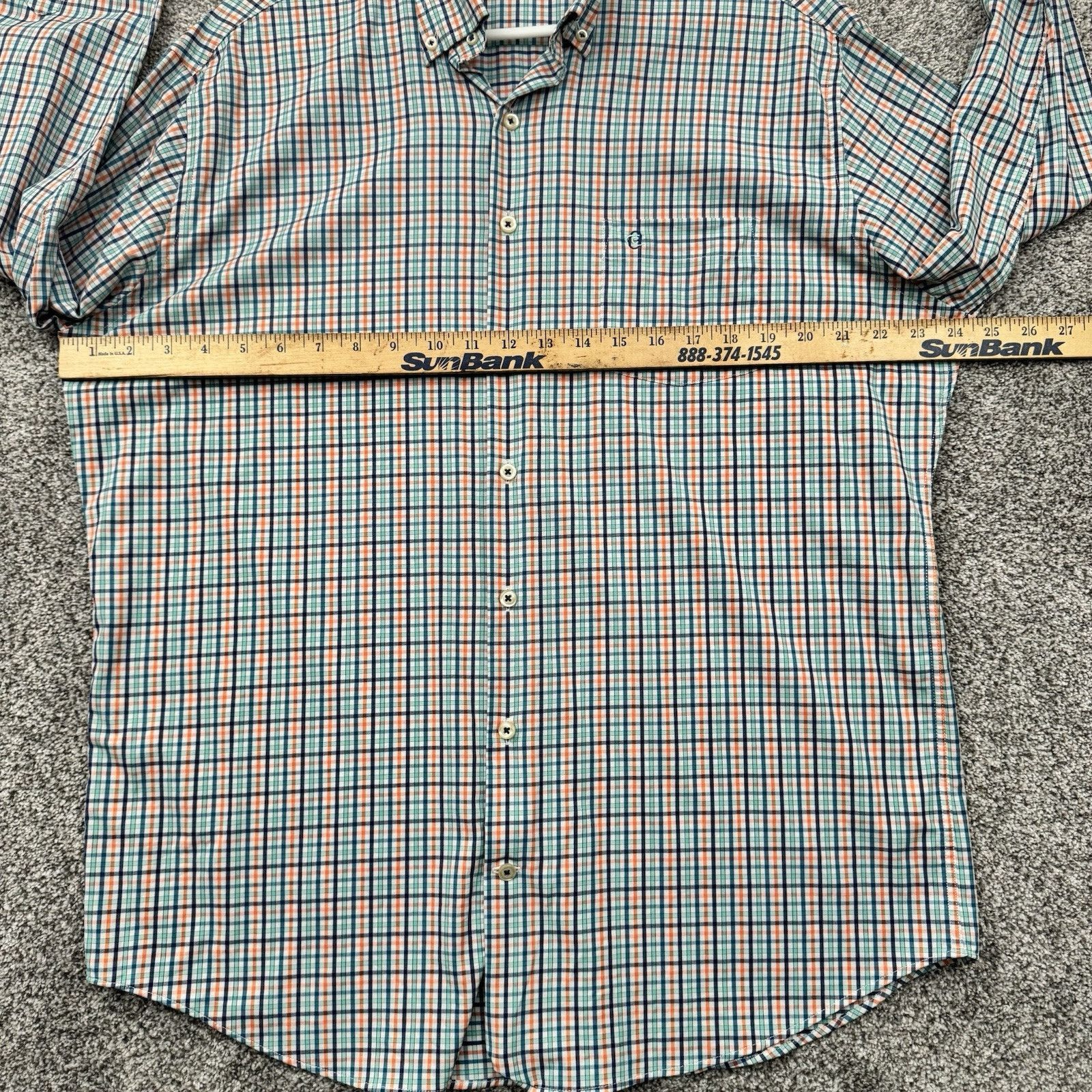 Other Peter Miller Button Up Shirt Men Large Golf Coastal Preppy Size US L / EU 52-54 / 3 - 4 Thumbnail