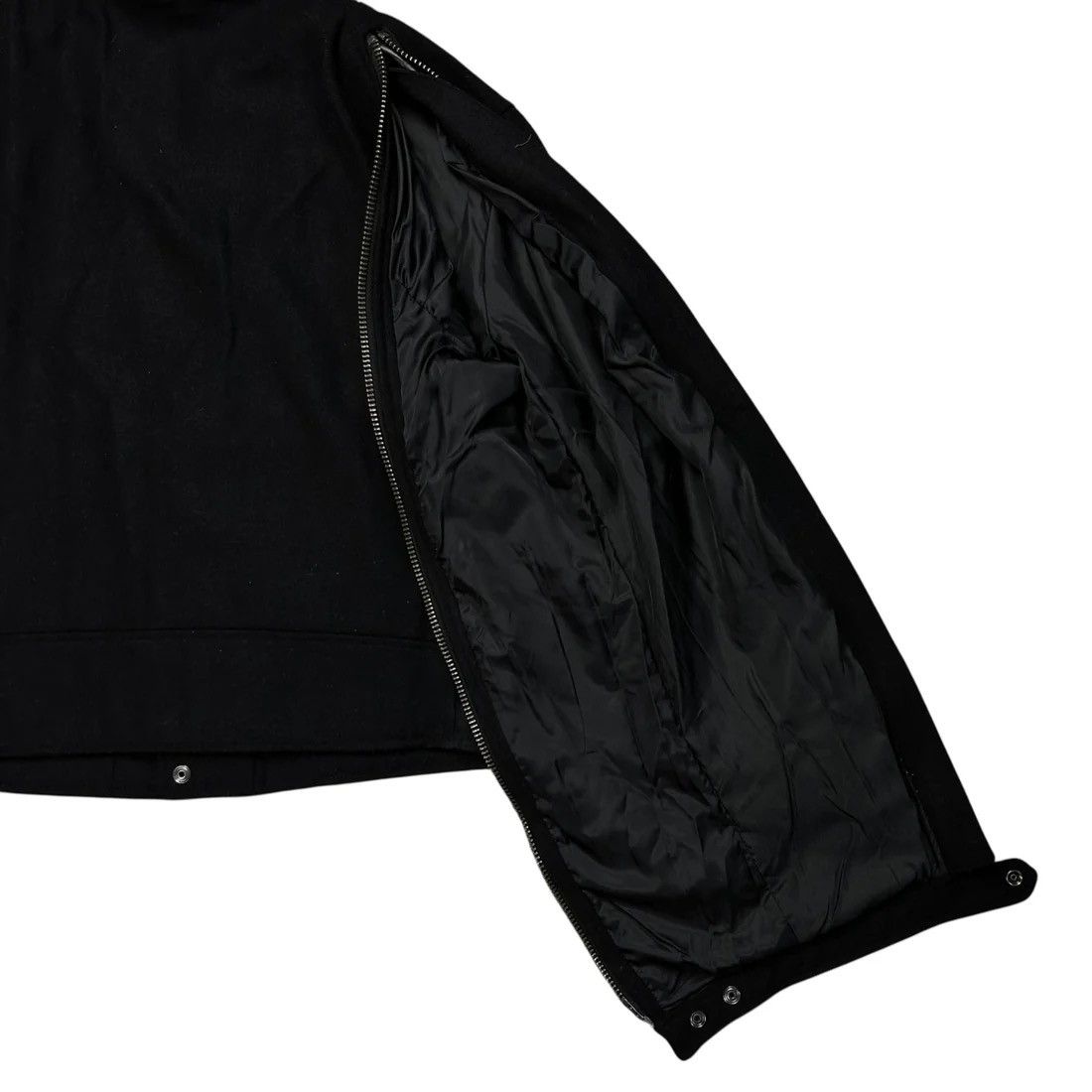 Yohji Yamamoto Yohji Yamamoto Pour Homme Back Zip Wool Bomber Jacket - AW14 Size US S / EU 44-46 / 1 - 11 Thumbnail