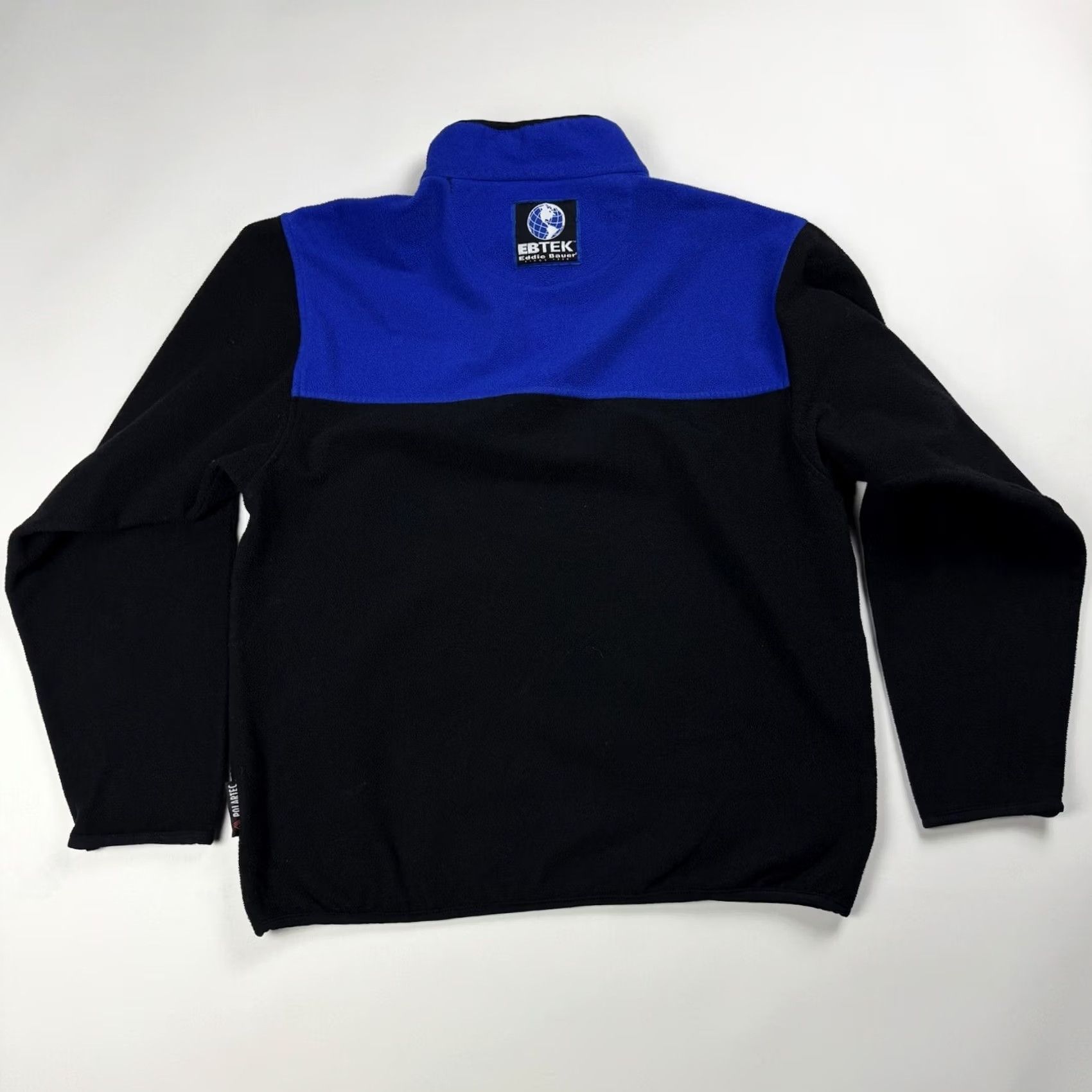 Eddie Bauer VINTAGE Eddie Bauer Ebtek Jacket Men's Small 1/4 Zip Fleece Black Polartec USA Ebtek 1/4 Zip Lightweight Size S Regular Size US S / EU 44-46 / 1 - 8 Thumbnail