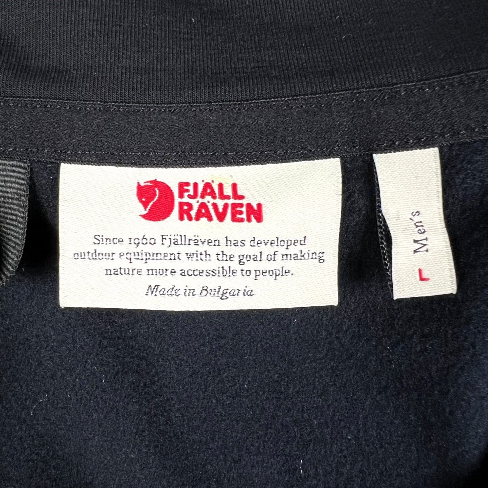 Vintage Fjallraven Keb Fleece Vest Mens Large Black Wool Full Zip Hiking Jacket Outdoors Size US L / EU 52-54 / 3 - 4 Thumbnail
